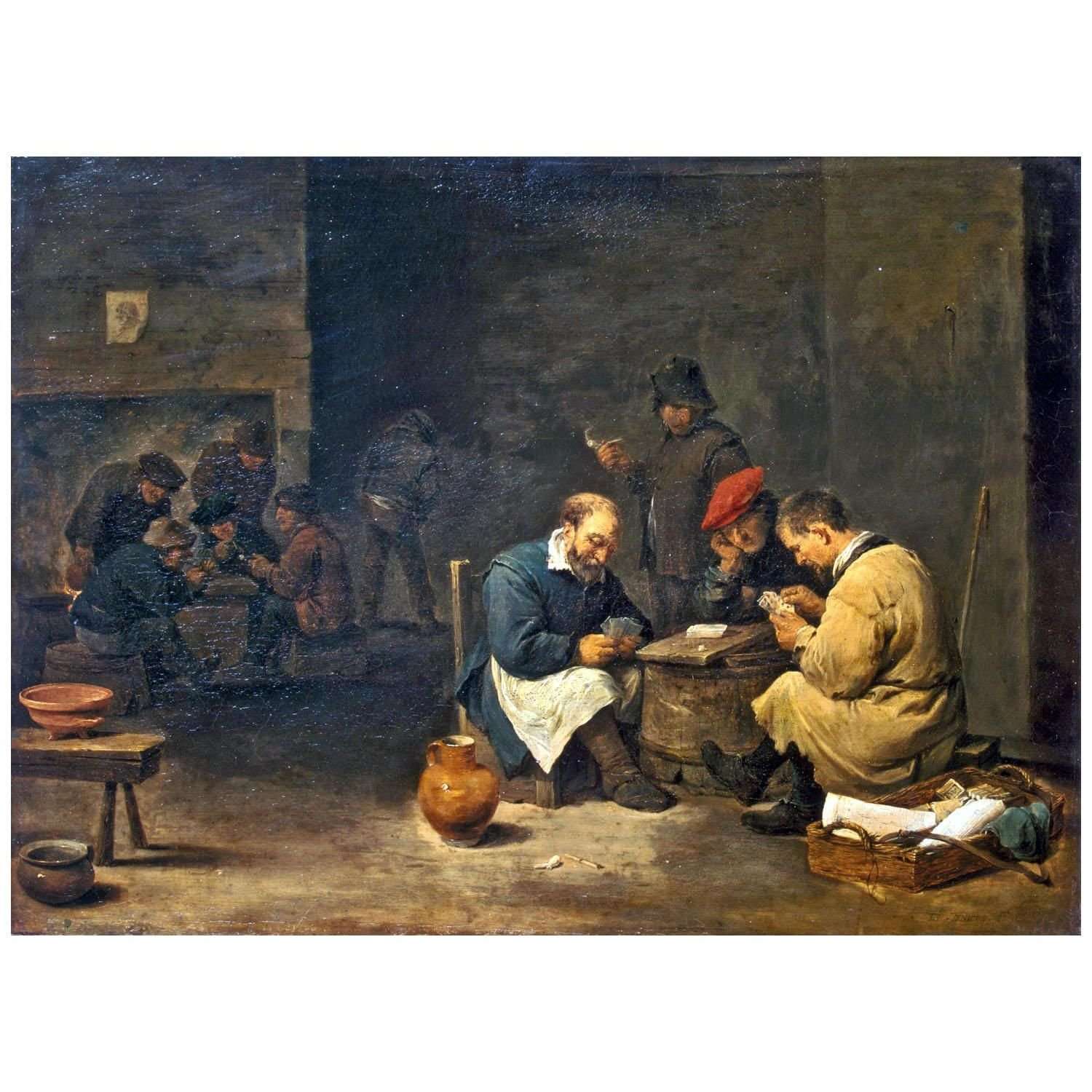  David Teniers II. Card Players. 1645. Hermitage St Petersburg