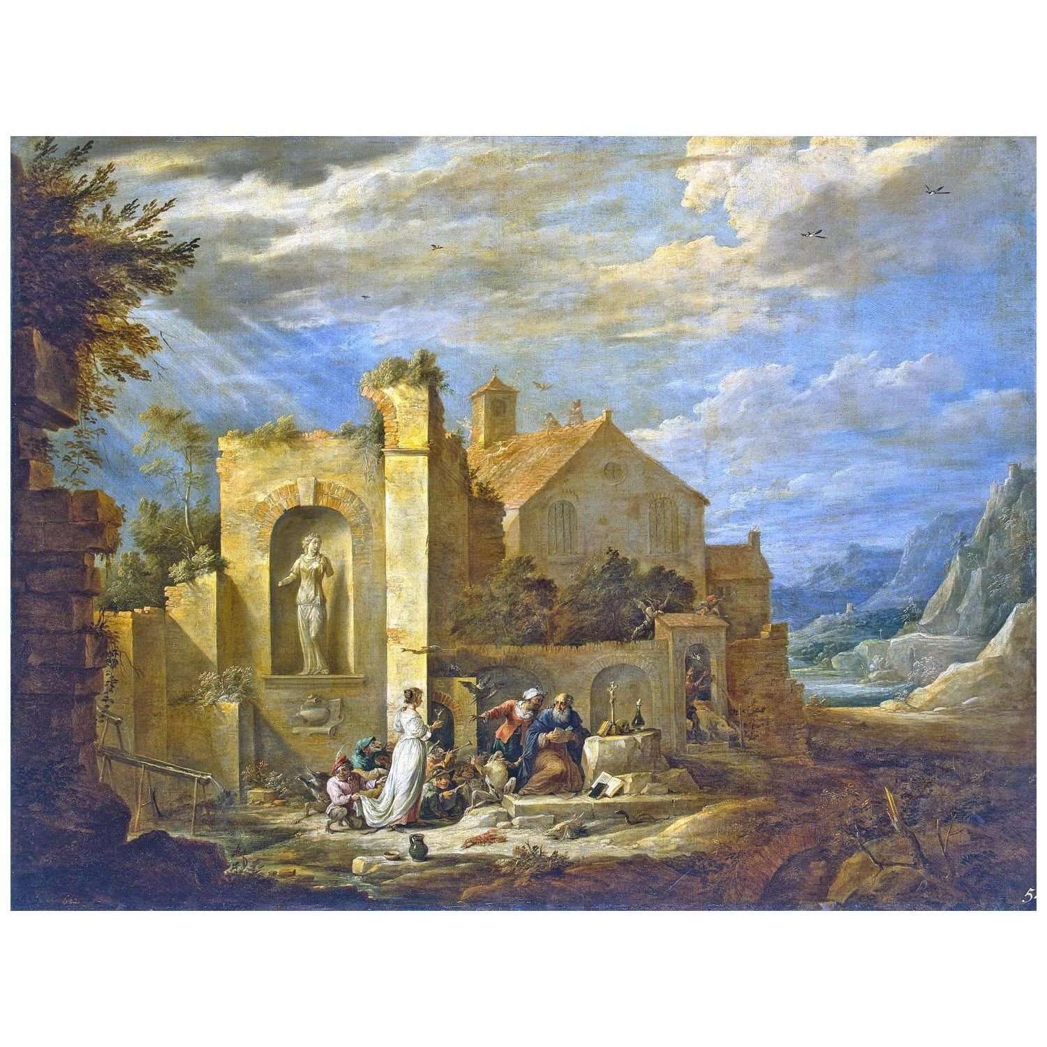  David Teniers II. Temptation of St Antony. Early 1650s. Hermitage St Petersburg