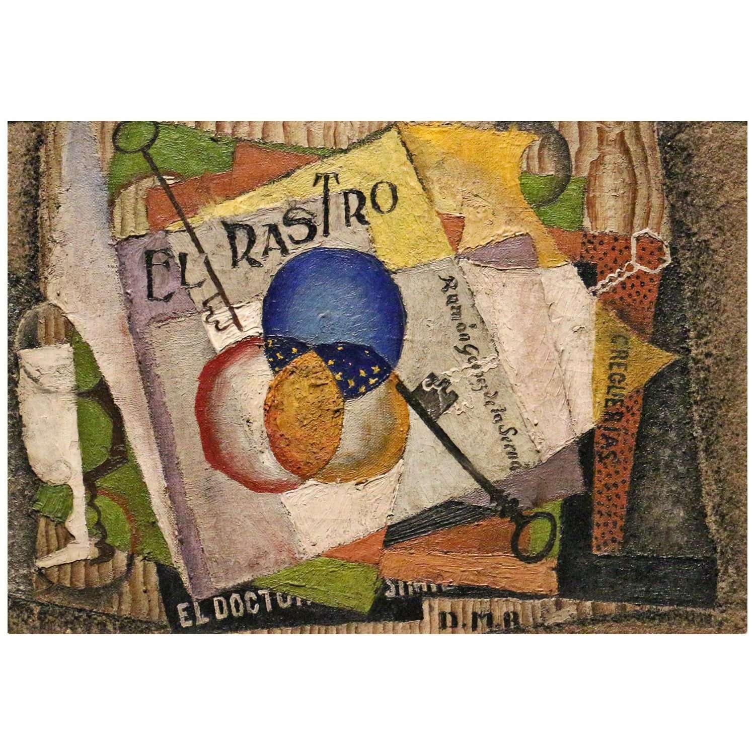  Diego Rivera. The Flea Market. 1915. Museo Dolores Olmedo