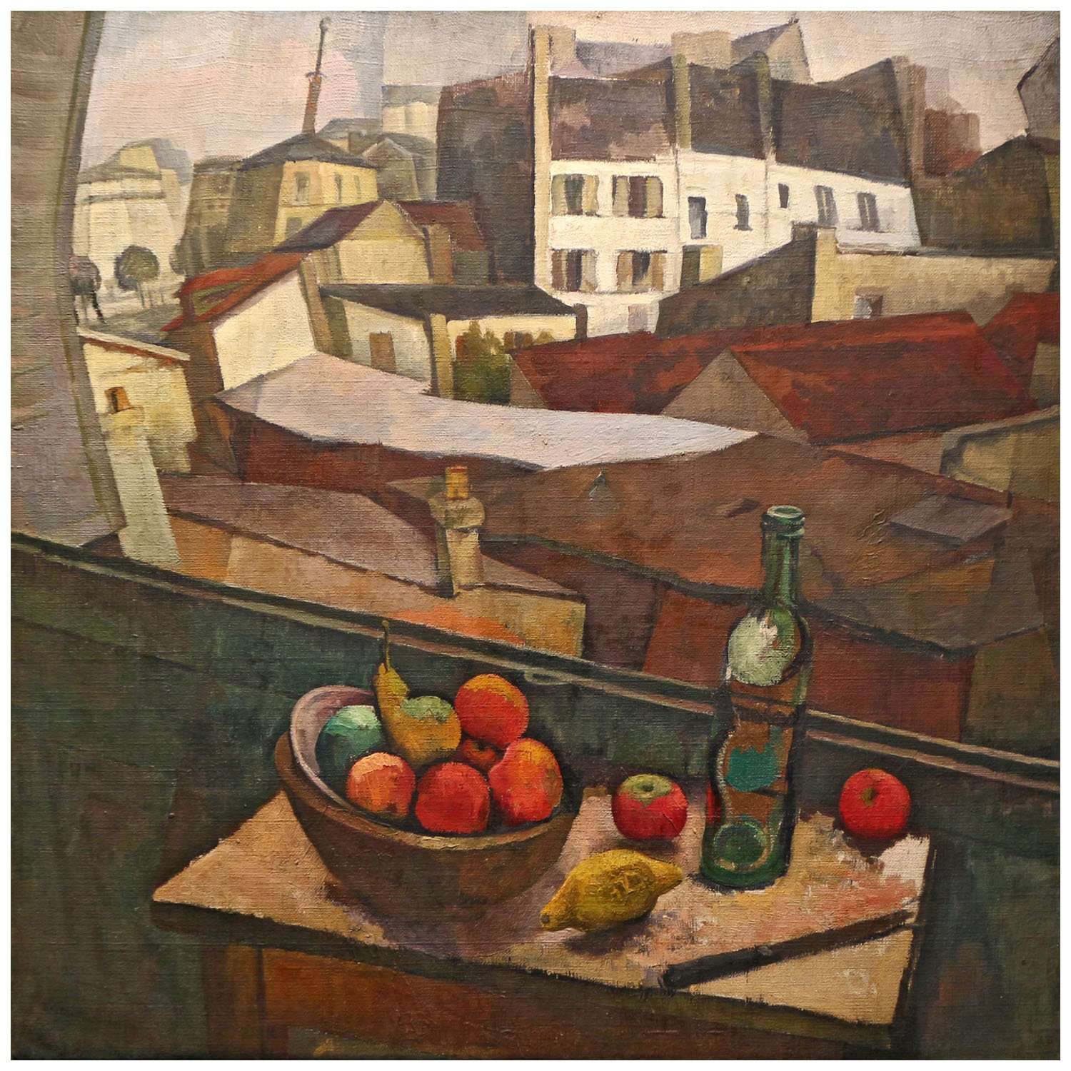  Diego Rivera. Fruit in Front of the Window. 1917. Museo Dolores Olmedo