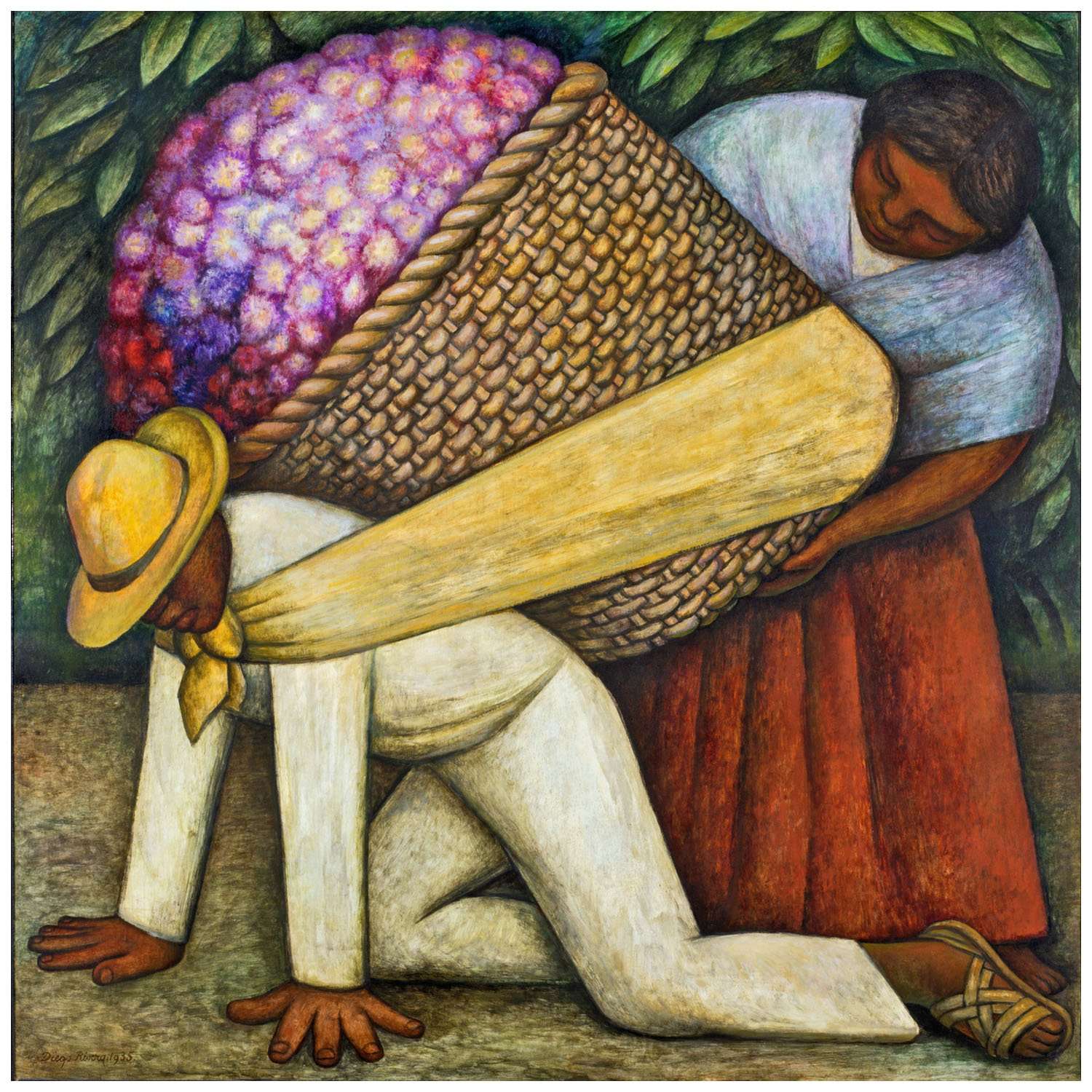  Diego Rivera. The Flower Carrier. 1935. SFMOMA San Francisco