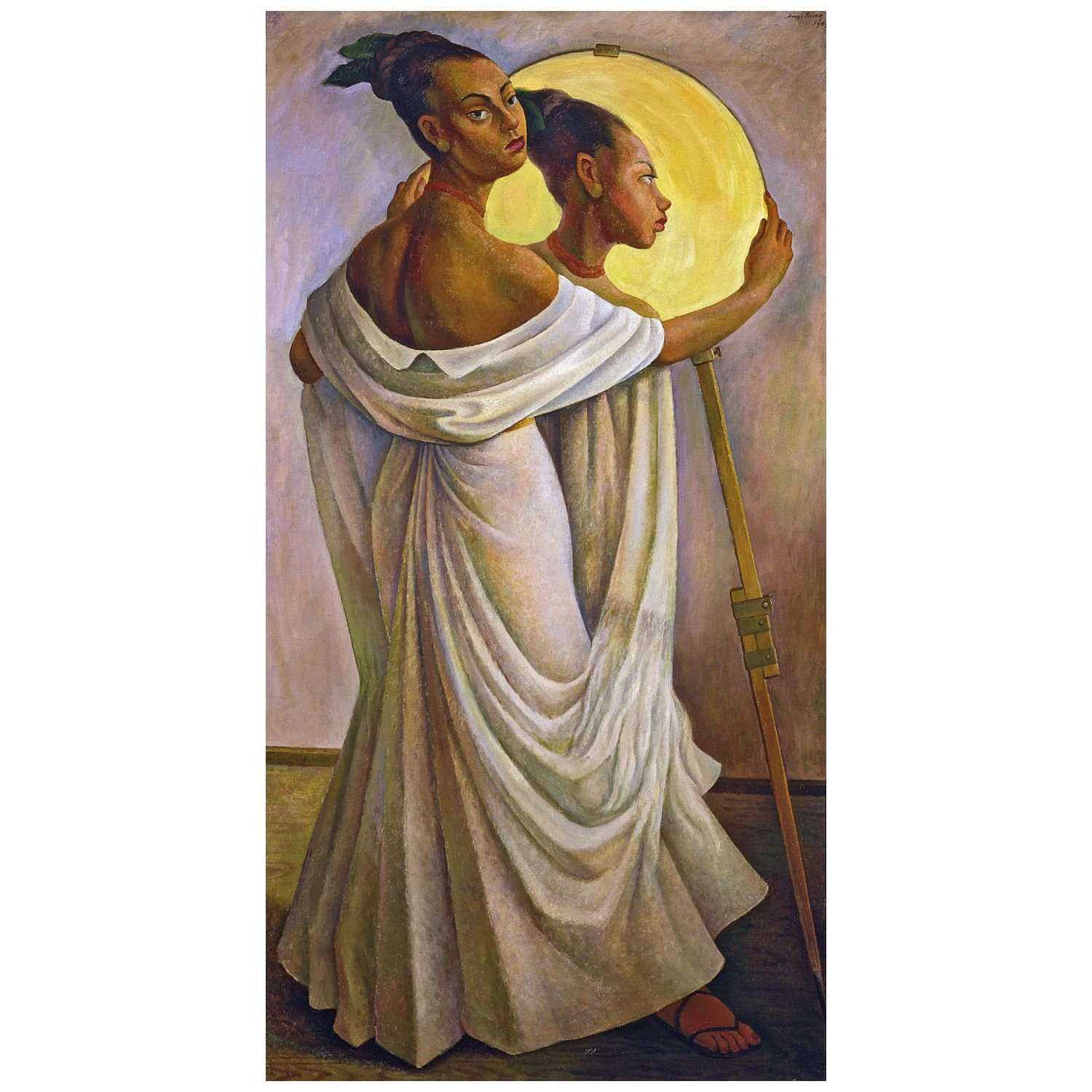  Diego Rivera. Portrait of Ruth Rivera. 1949. Private collection