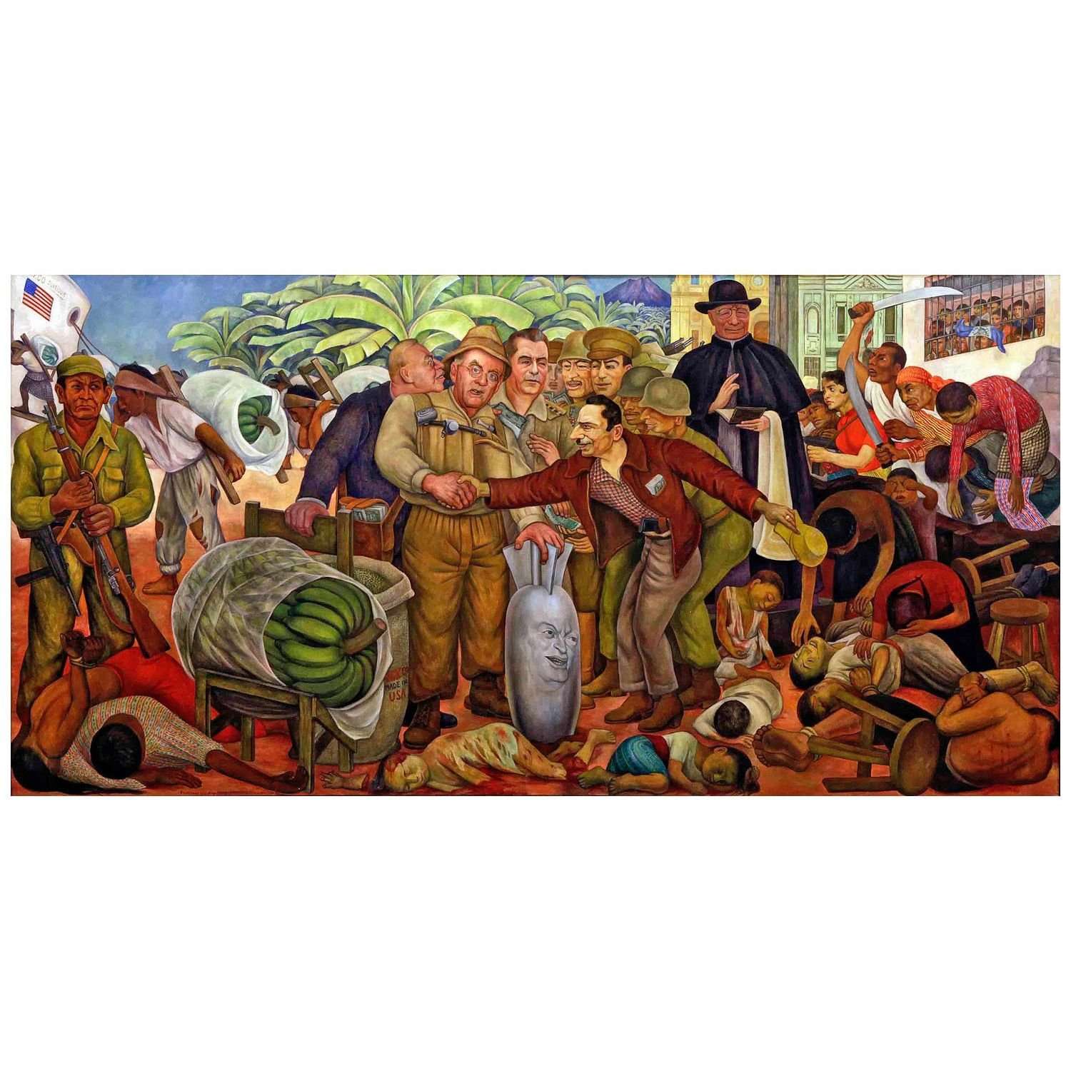  Diego Rivera. Glorious Victory. 1954. Pushkin Museum