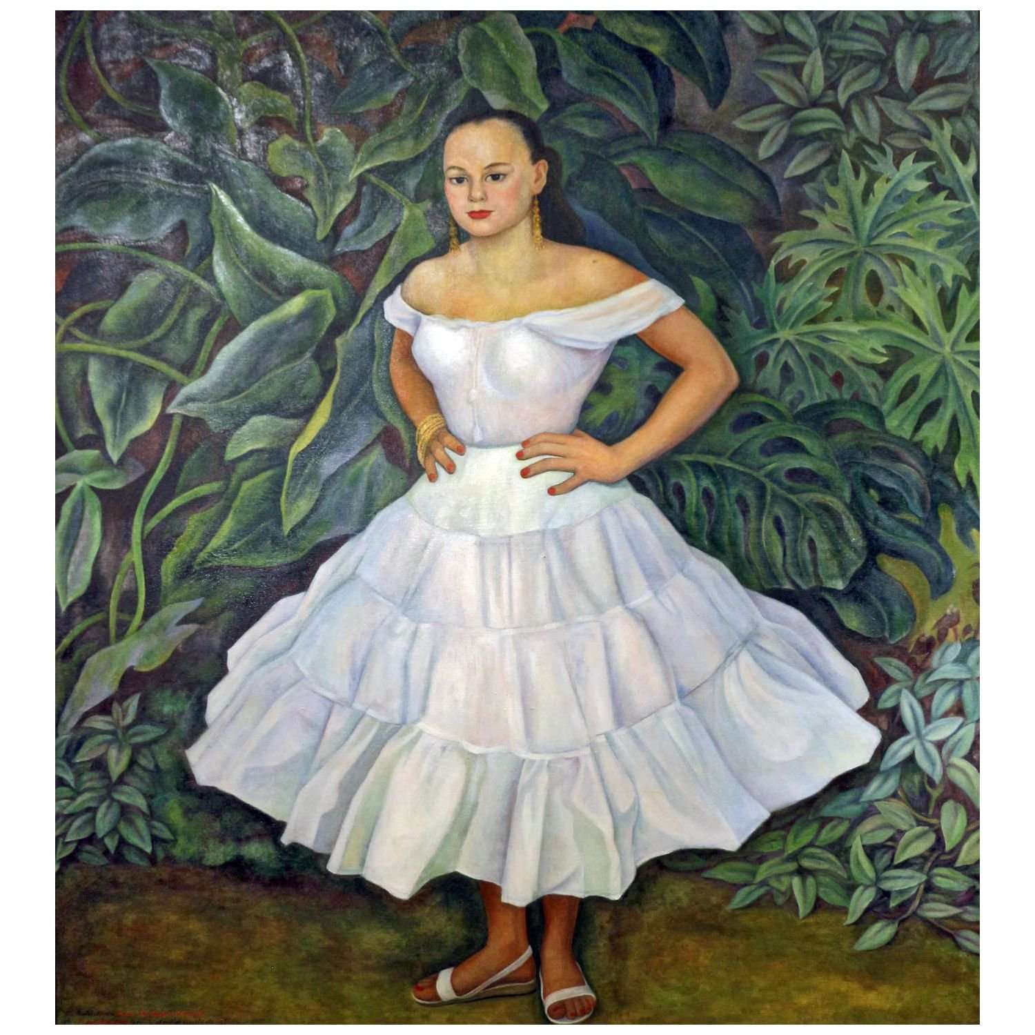  Diego Rivera. Portrait of Irene Phillips. 1955. Museo Dolores Olmedo