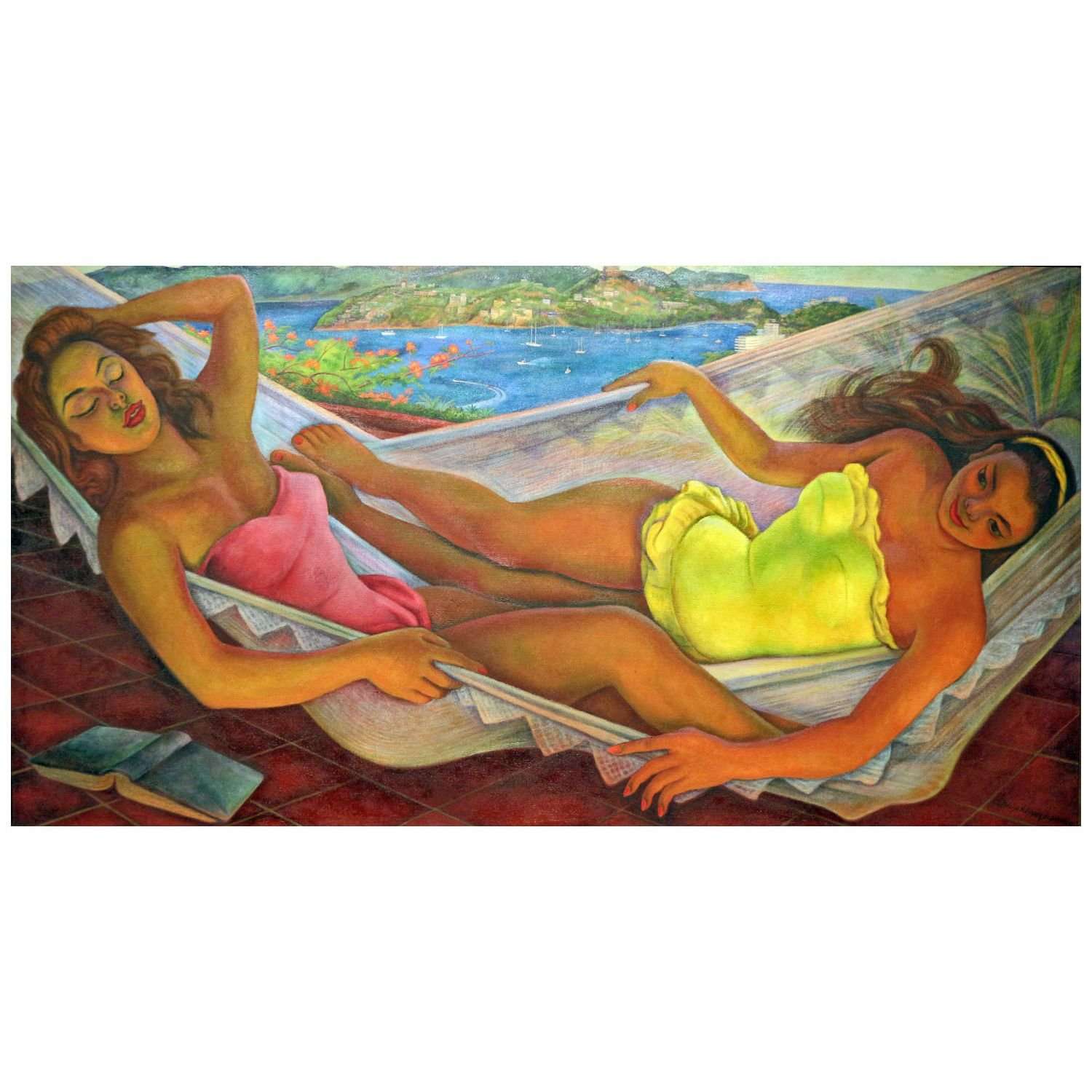  Diego Rivera. The Hammock. 1956. Museo Dolores Olmedo