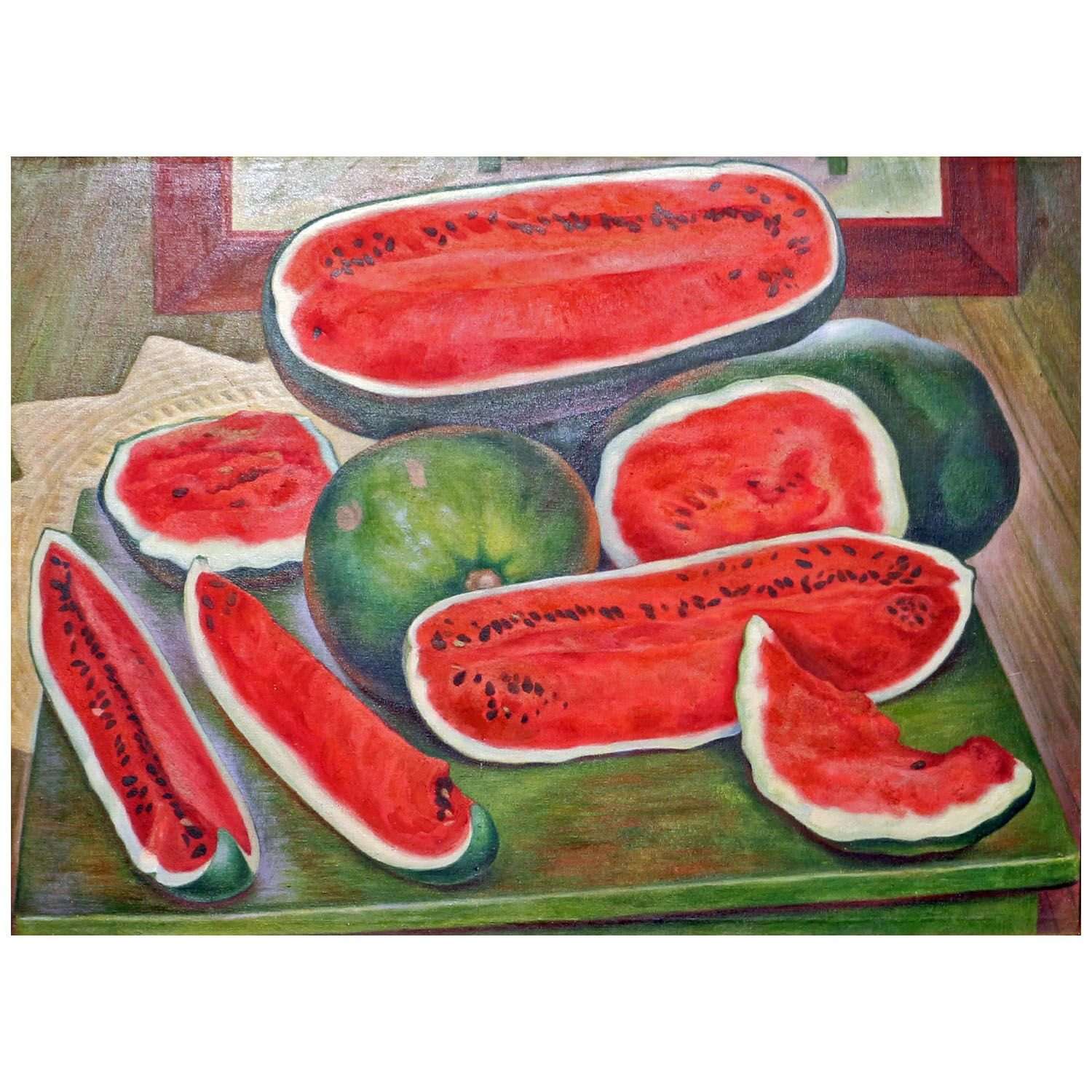  Diego Rivera. The Watermelons. 1957. Museo Dolores Olmedo
