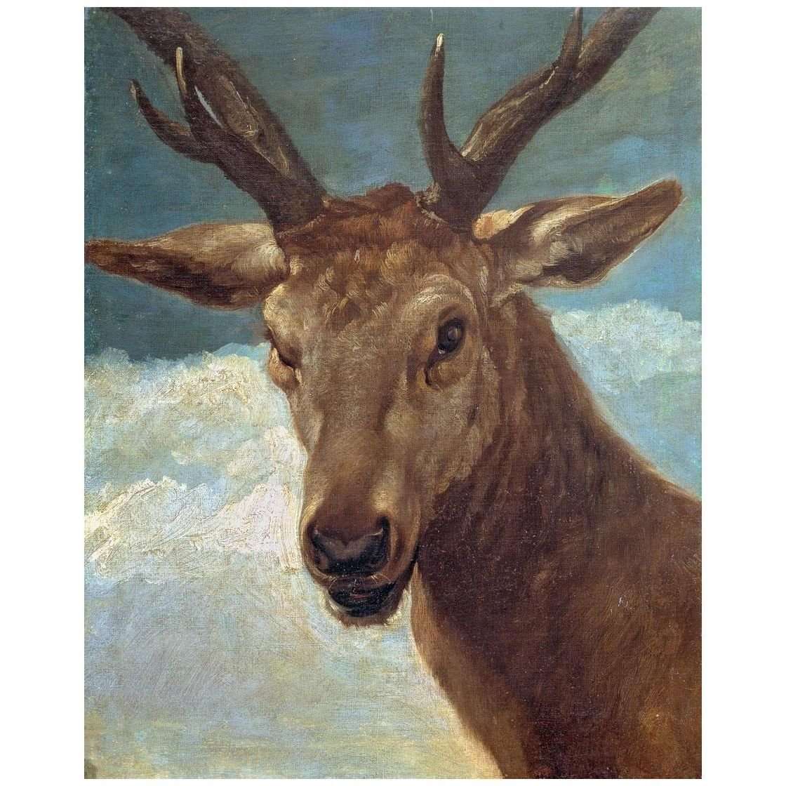  Diego Velazquez. Cabeza de venado. 1626. Museo del Prado Madrid