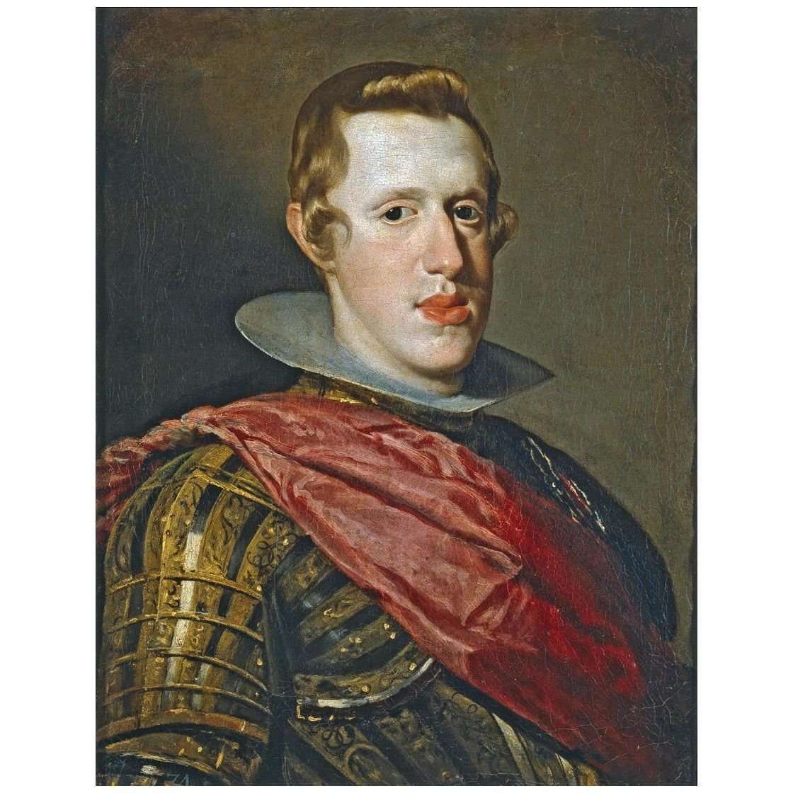 Diego Velazquez. Felipe IV en armadura. 1626-1628. Museo del Prado Madrid