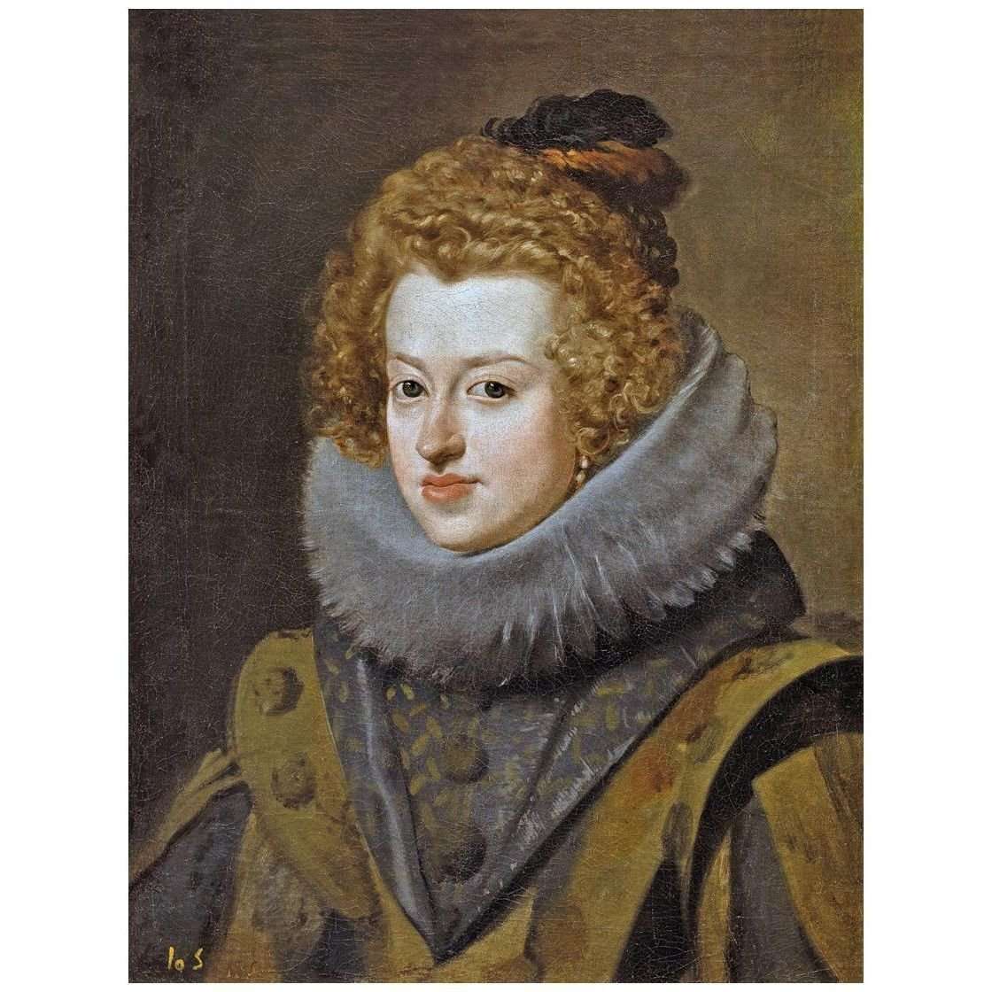  Diego Velazquez. Mar?a Ana de Austria, Reina de Hungr?a. 1630. Museo del Prado Madrid