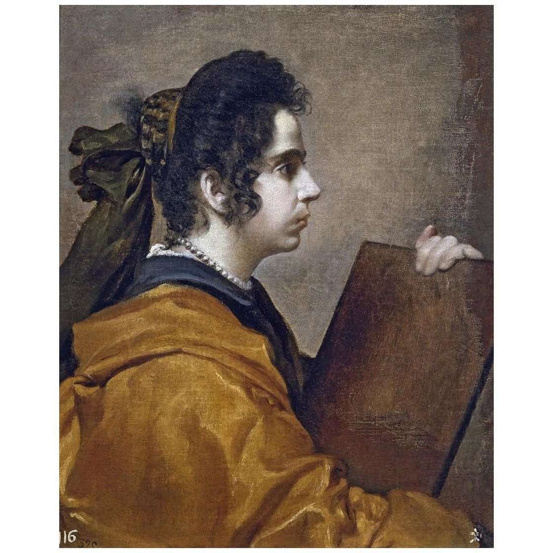  Diego Velazquez. Una Sibila. 1630-1631. Museo del Prado Madrid