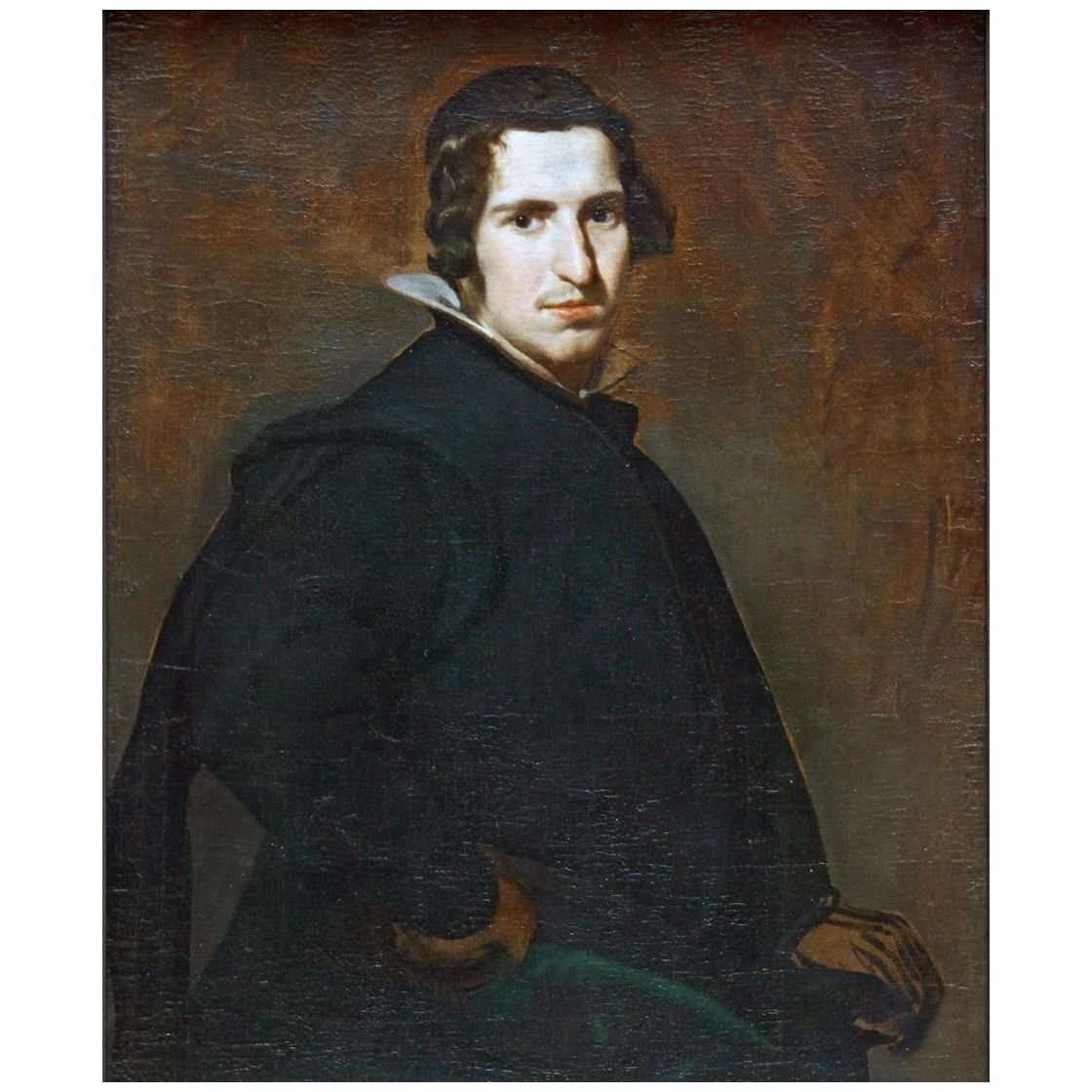  Diego Velazquez. Retrato de hombre joven. 1630-1631. Alte Pinakothek Munchen