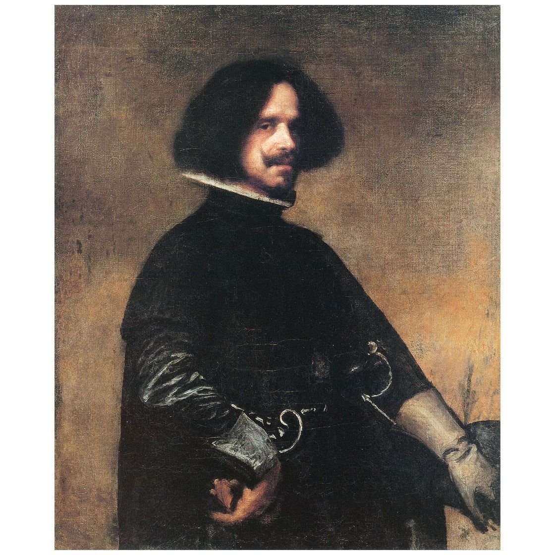  Diego Velazquez. Autorretrato. 1645. Uffizi Firenze