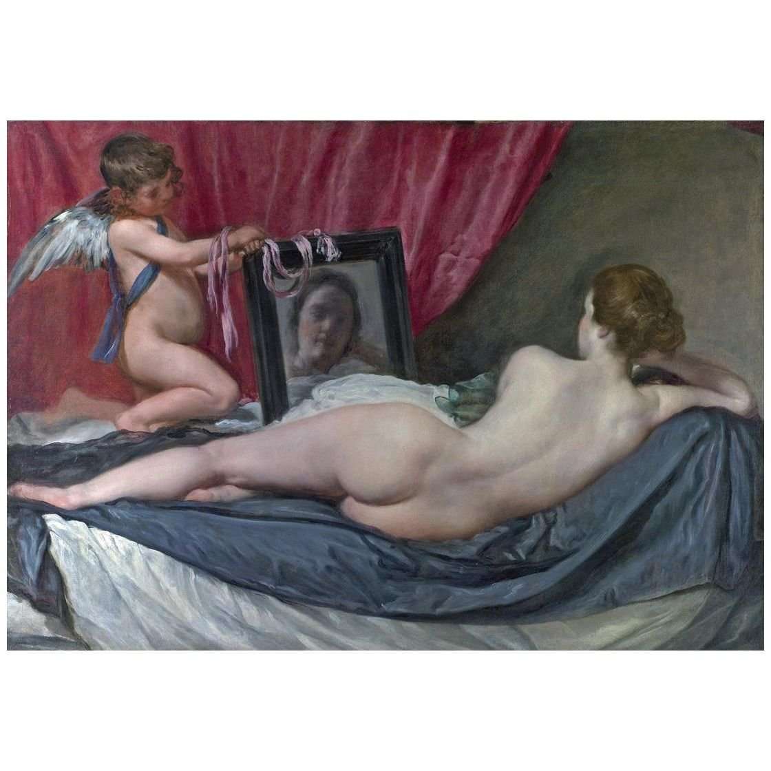  Diego Velazquez. Venus del espejo. 1647-1651. National Gallery London