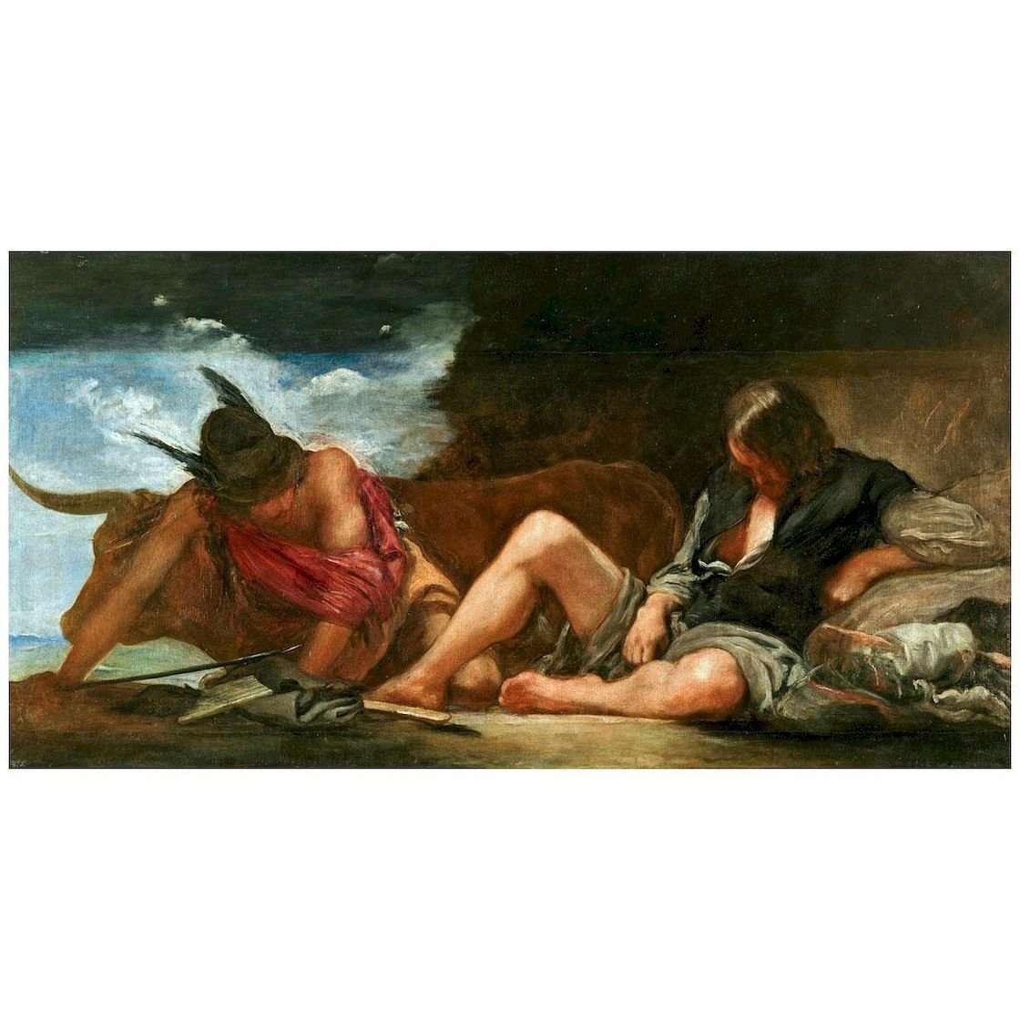  Diego Velazquez. Mercurio y Argos. 1659. Museo del Prado Madrid
