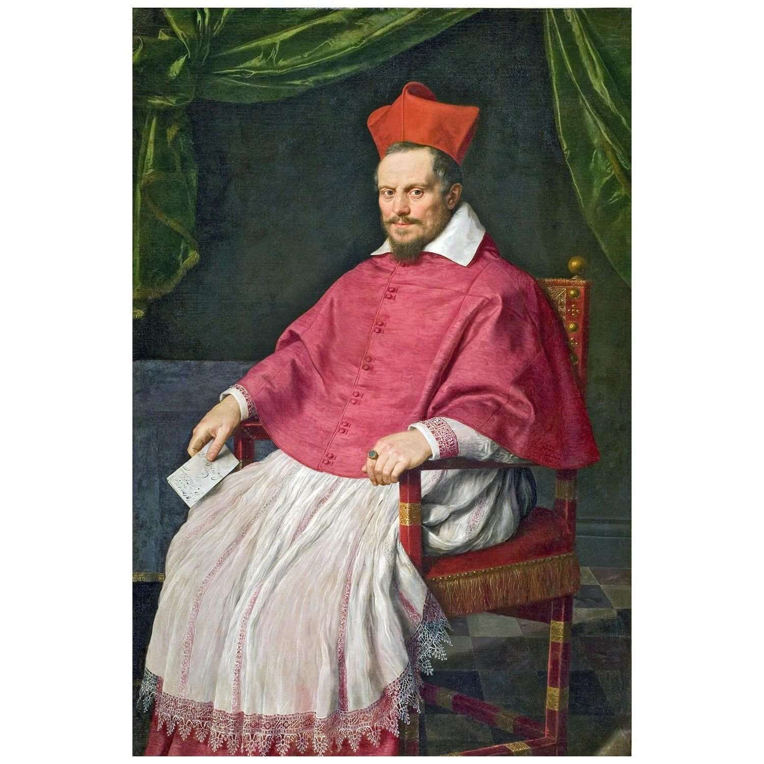  Domenichino. Cardinale Jean de Bonsy. 1616. Musee Fabre Montpellier