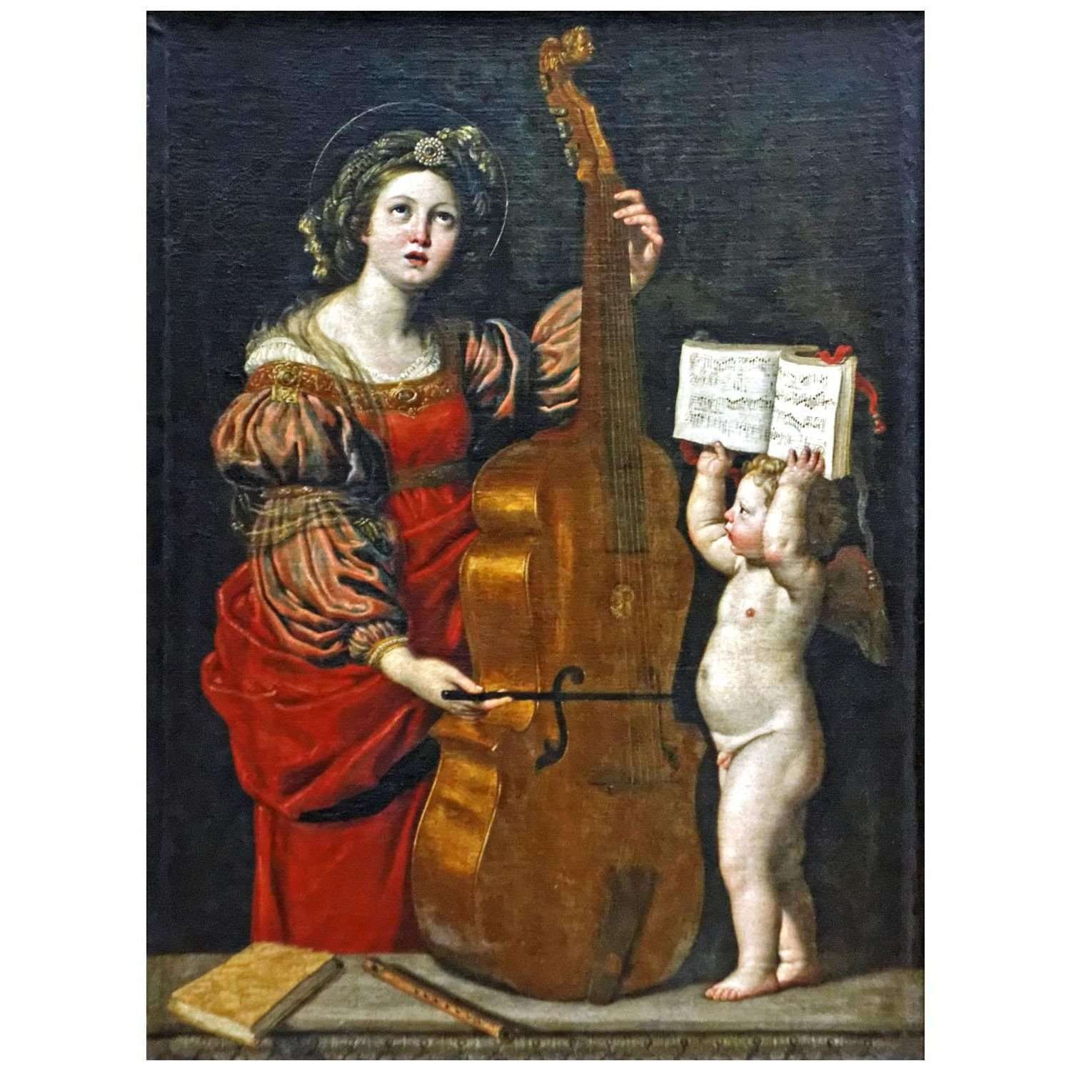  Domenichino. Santa Cecilia. 1618. Musee du Louvre