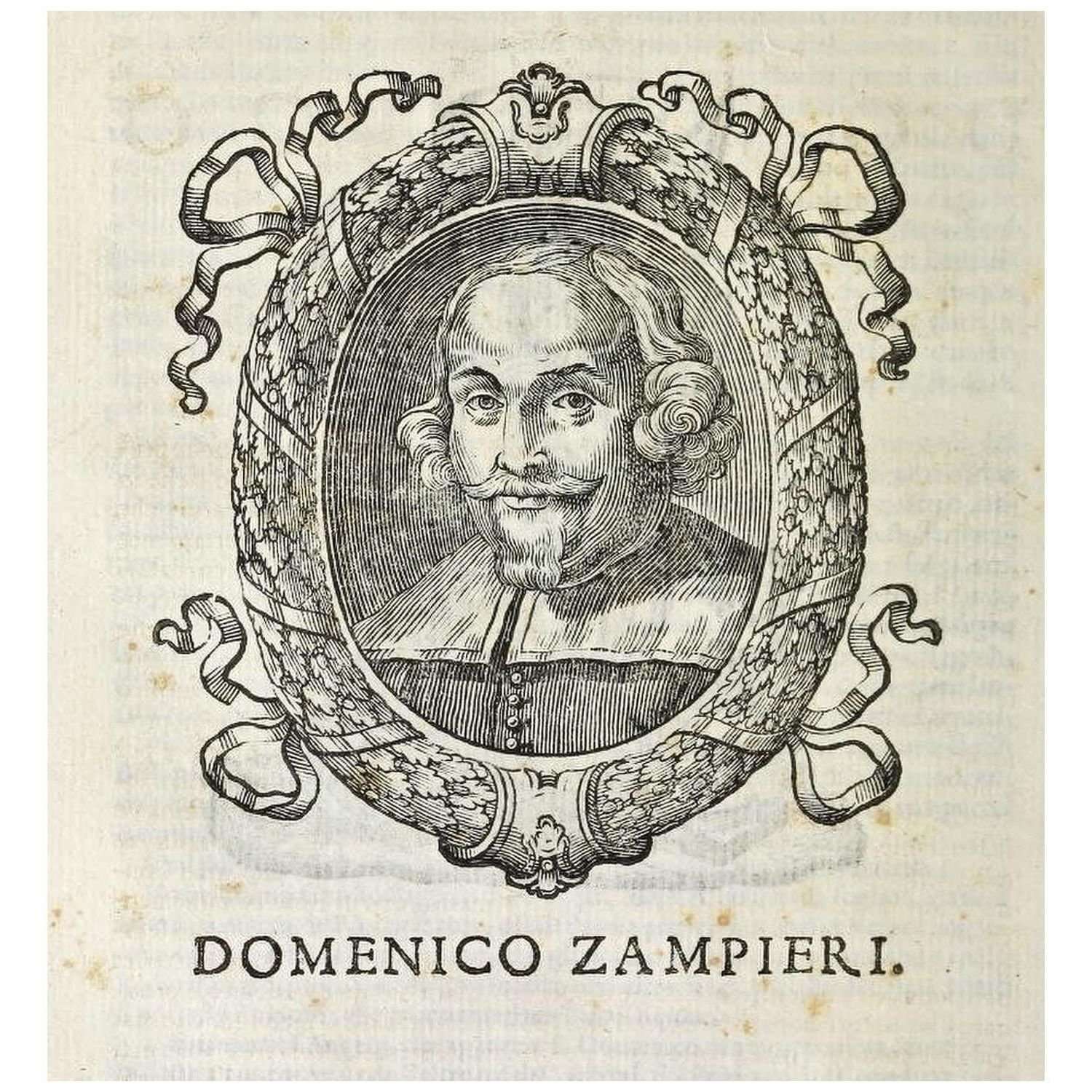  Carlo Cesare Malvasia. Ritratto di Domenico Zampieri. Paul Getti Center LA