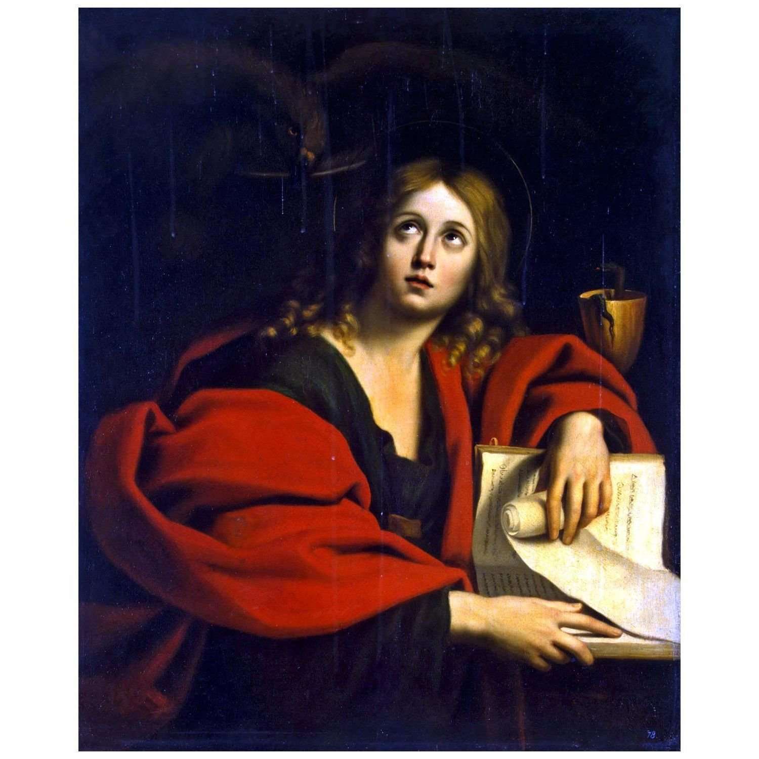  Domenichino. San Giovanni Evangelista. 1630s. Hermitage Museum