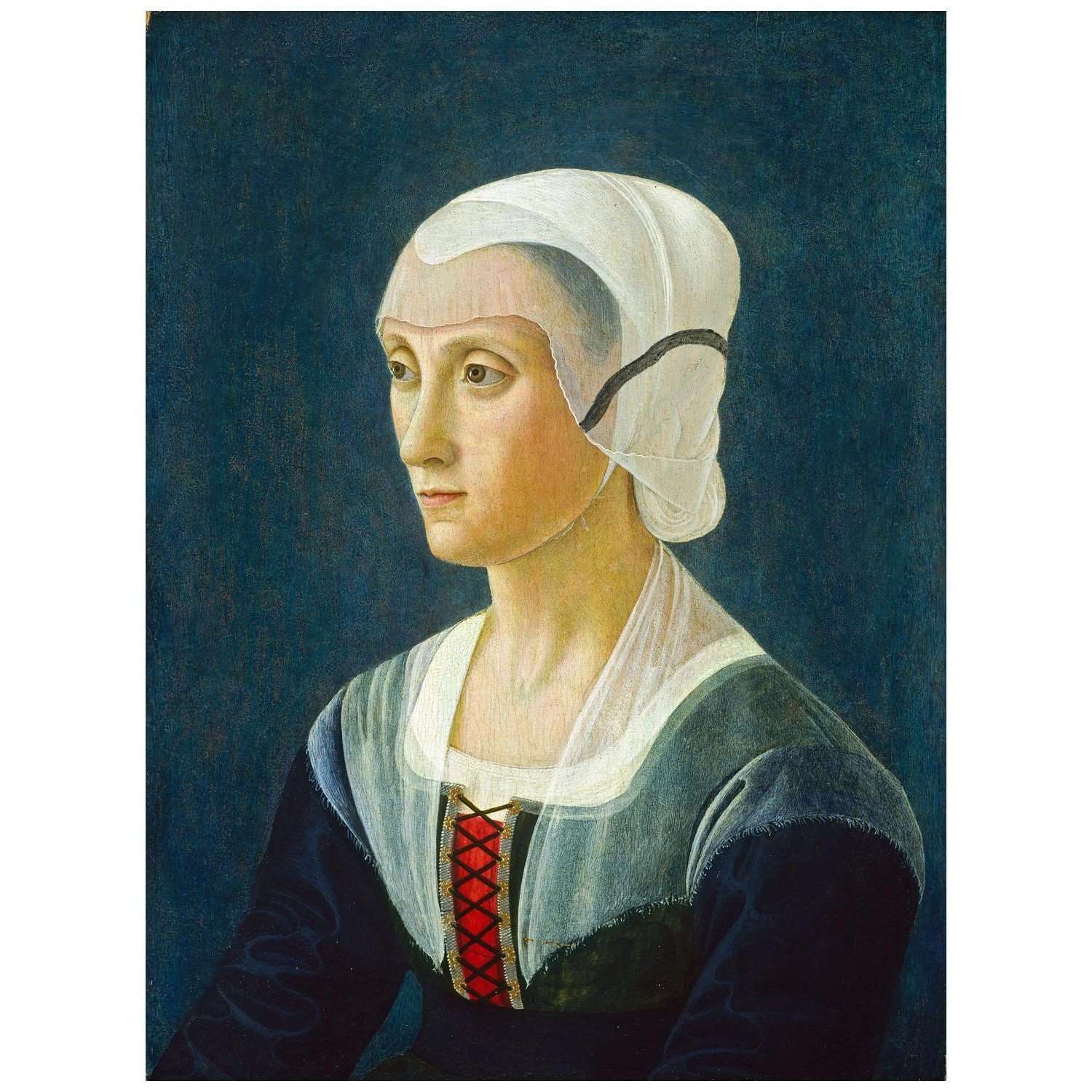  Ghirlandaio. Lucrezia Tornabuoni. 1475. NGA Washington