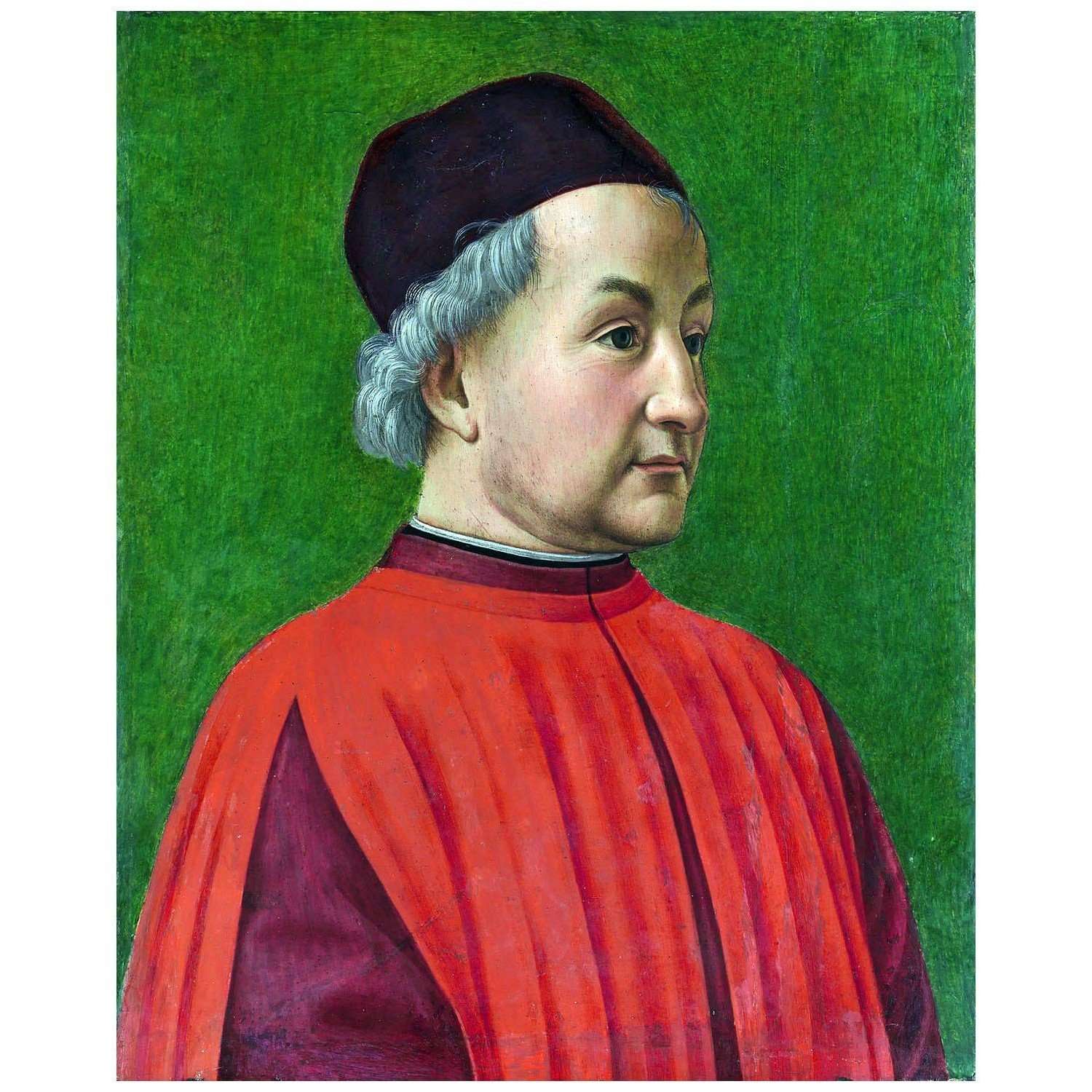  Ghirlandaio. Ritratto di uomo. 1477. Metropolitan Museum New York