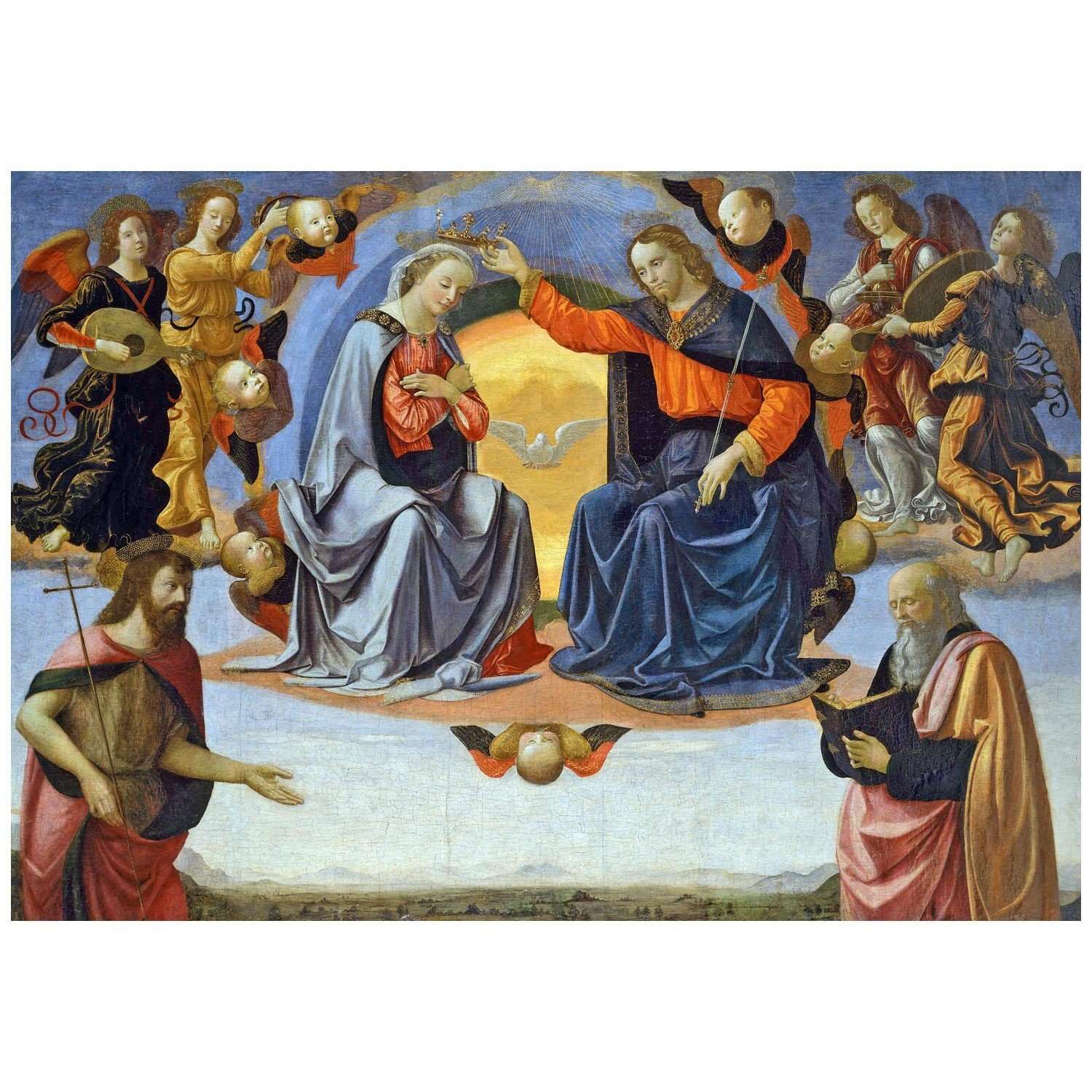  Ghirlandaio. Incoronazione della Vergine. 1479. Denver Art Museum