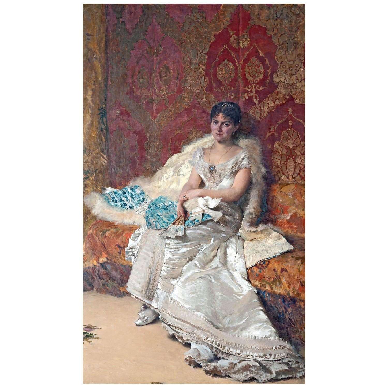  Domenico Morelli. Teresa Maglione Oneto. 1879. GNAM Roma