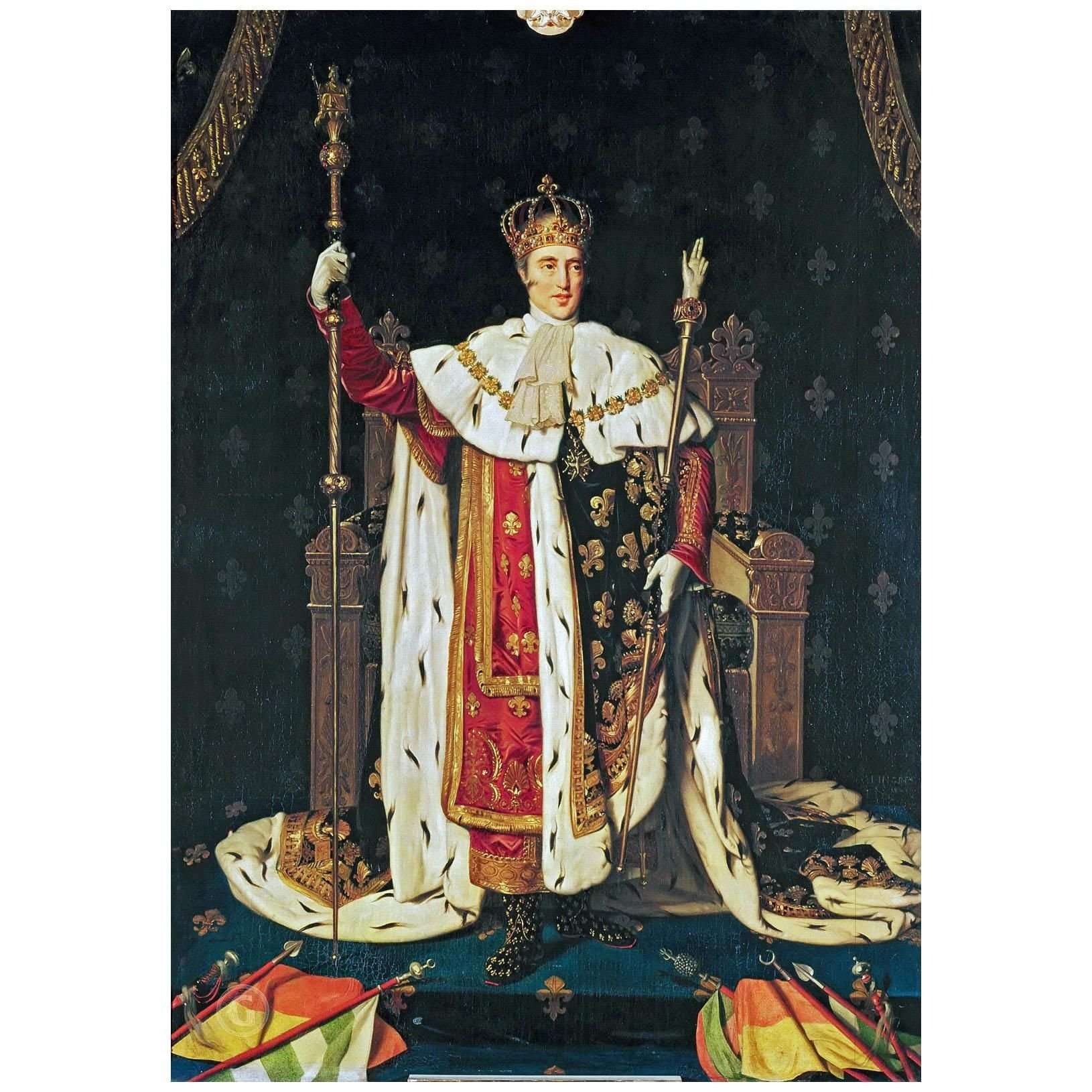    Dominique Ingres. Charles X. 1829. Musee Bonnat-Helleu Bayonne