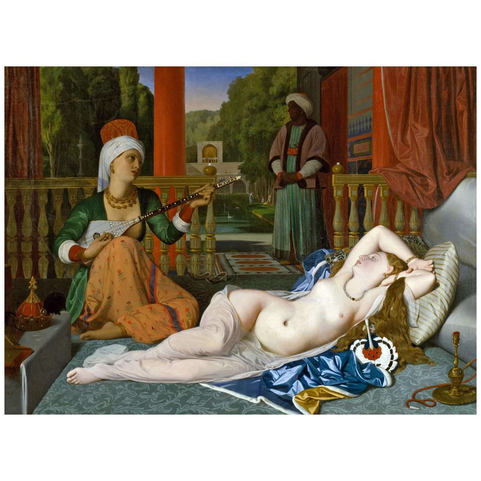    Dominique Ingres. Odalisque ? l'esclave. 1842. Walters Art Museum Baltimore