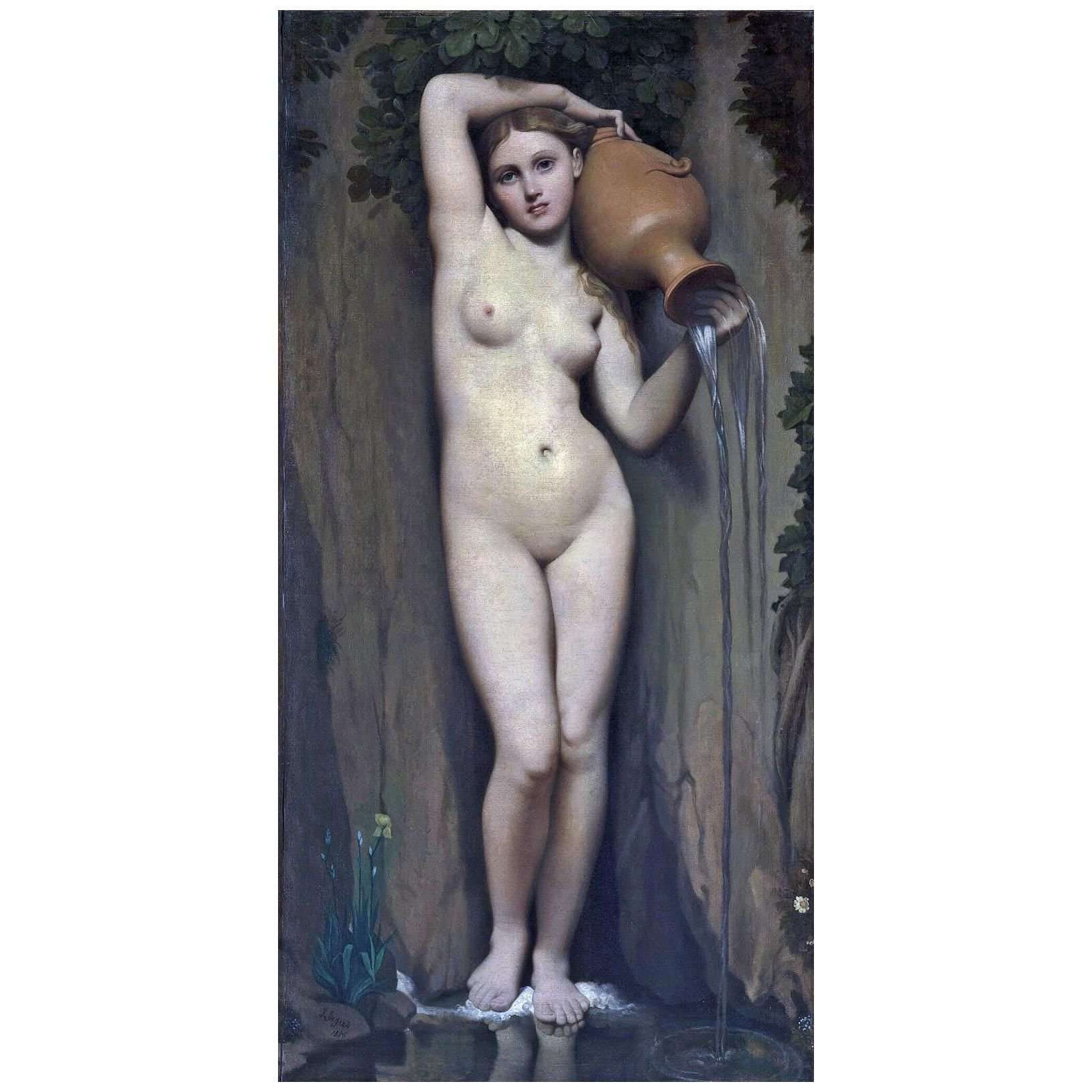    Dominique Ingres. La Source. 1850. Musee dOrsay Paris