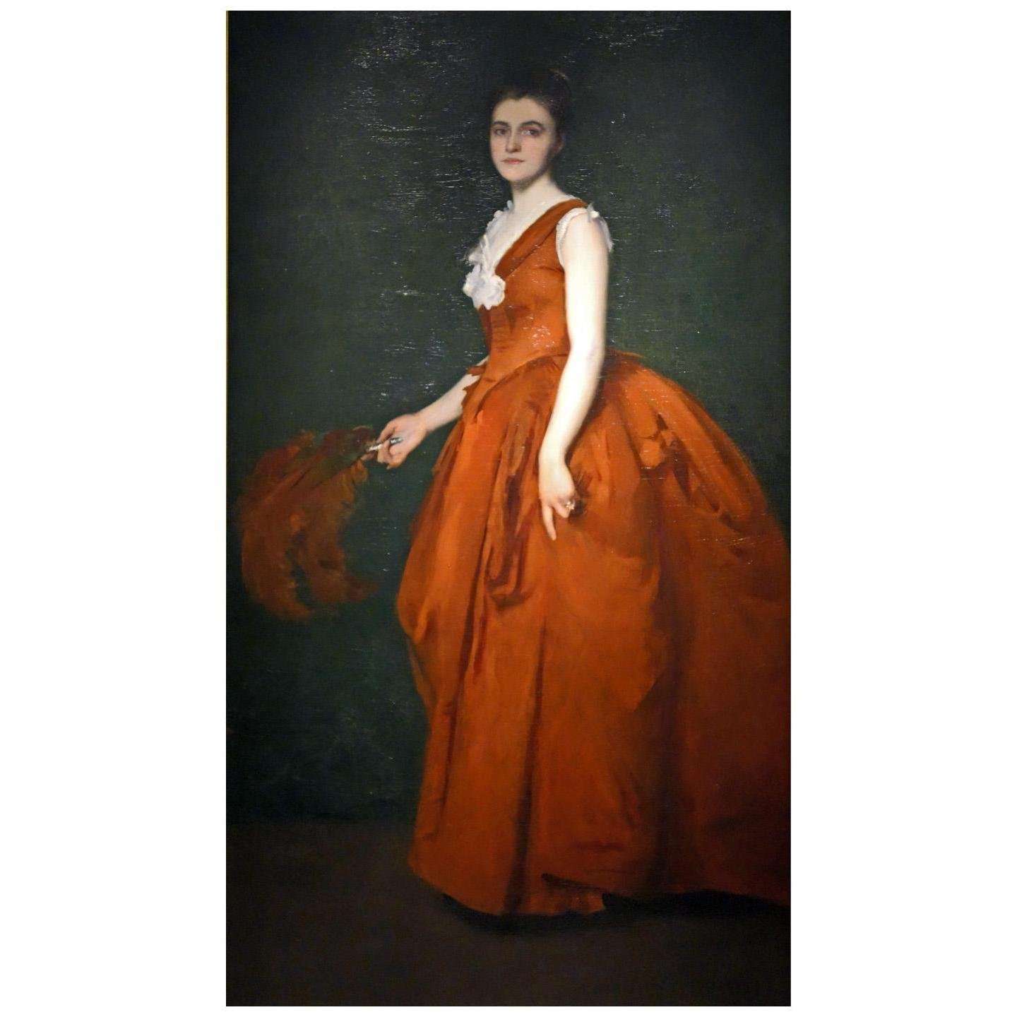  Edmund Tarbell. Madam T. 1888. New Britain Museum of American Art