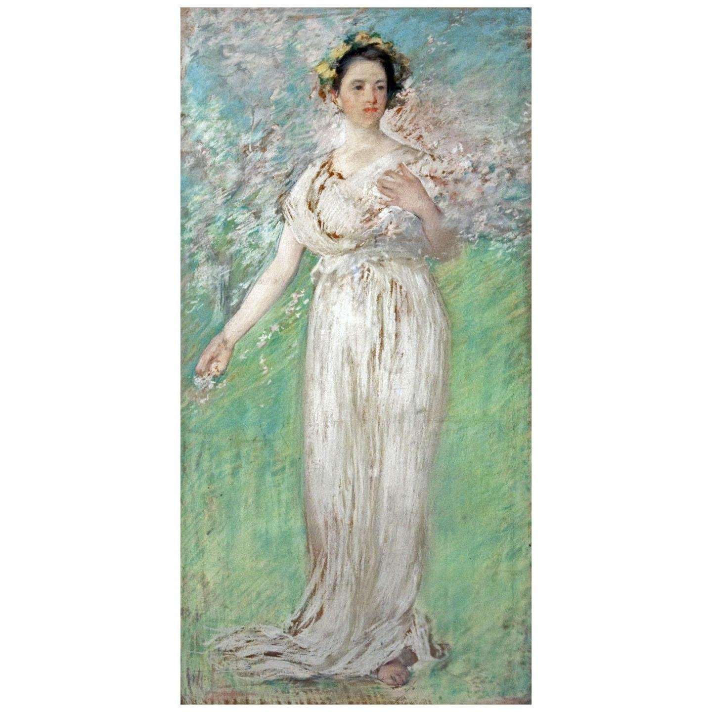  Edmund Tarbell. The Symbol of Spring. 1900. Hunter Museum Chattanooga