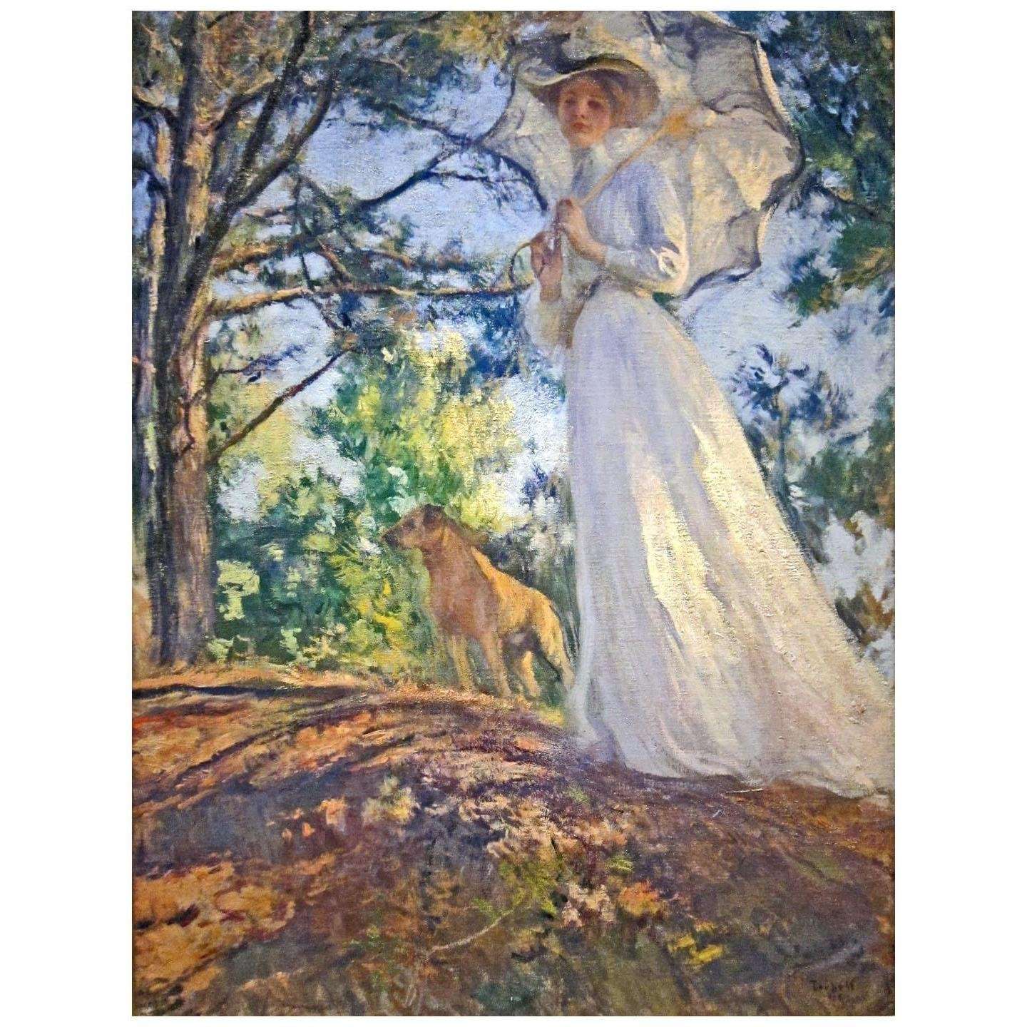  Edmund Tarbell. On Bosns Hill. 1901. Cleveland Museum of Art