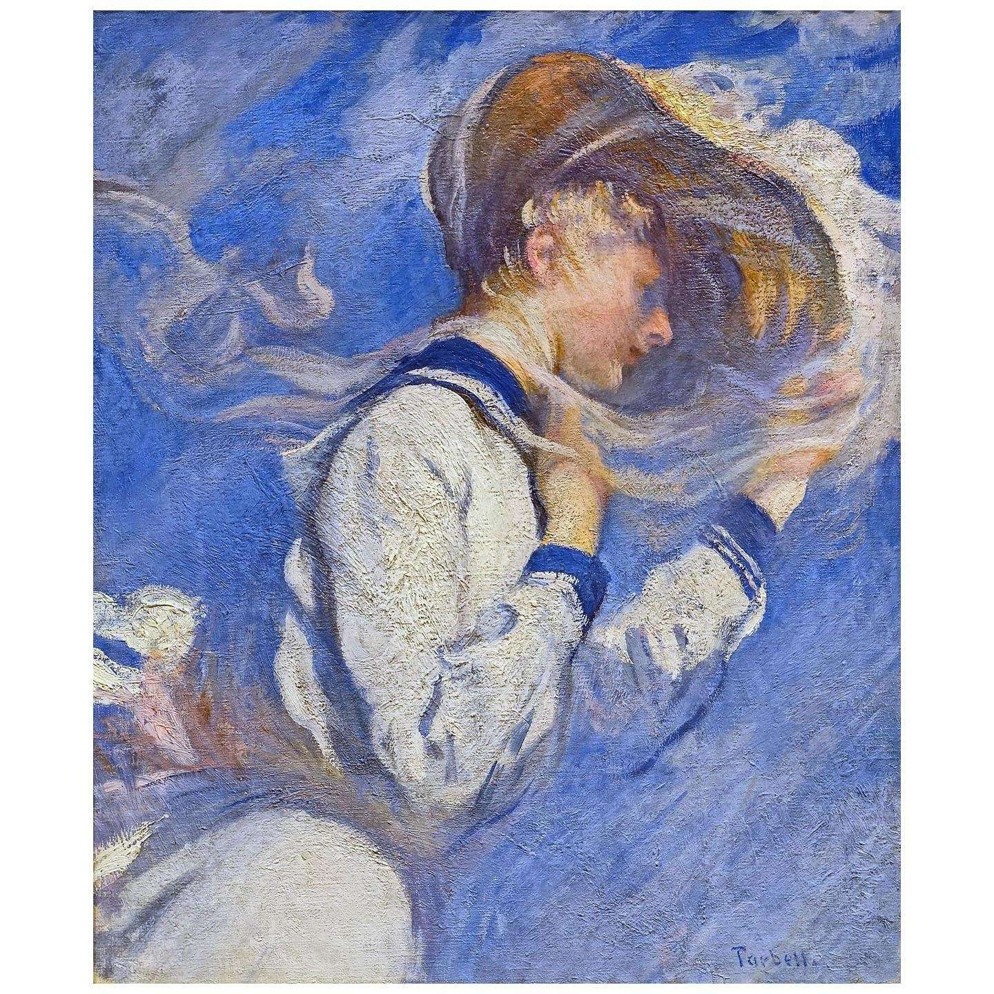  Edmund Tarbell. Summer Breeze. 1904. Currier Museum, Manchester USA