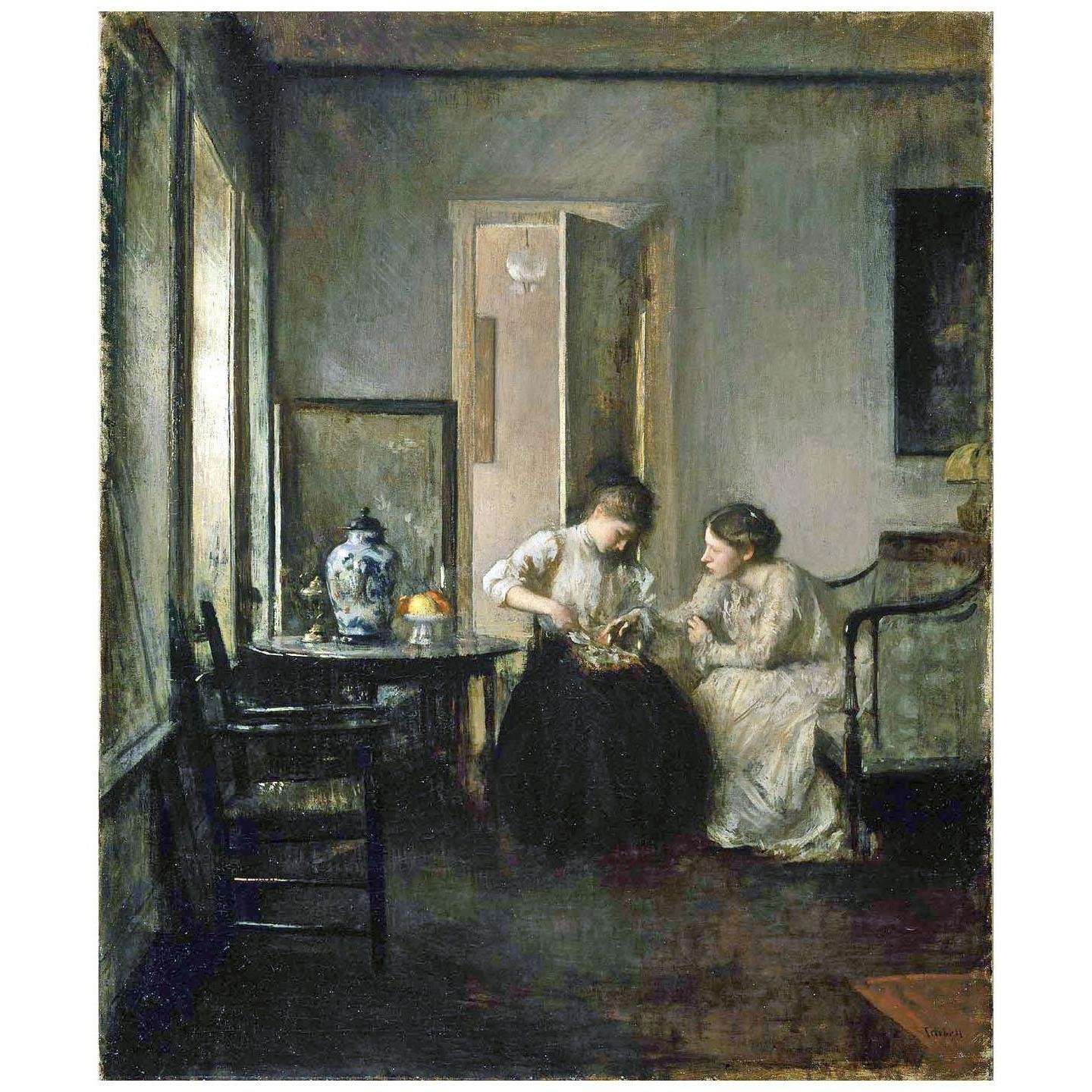  Edmund Tarbell. New England Interior. 1906. Boston Museum of Fine Arts