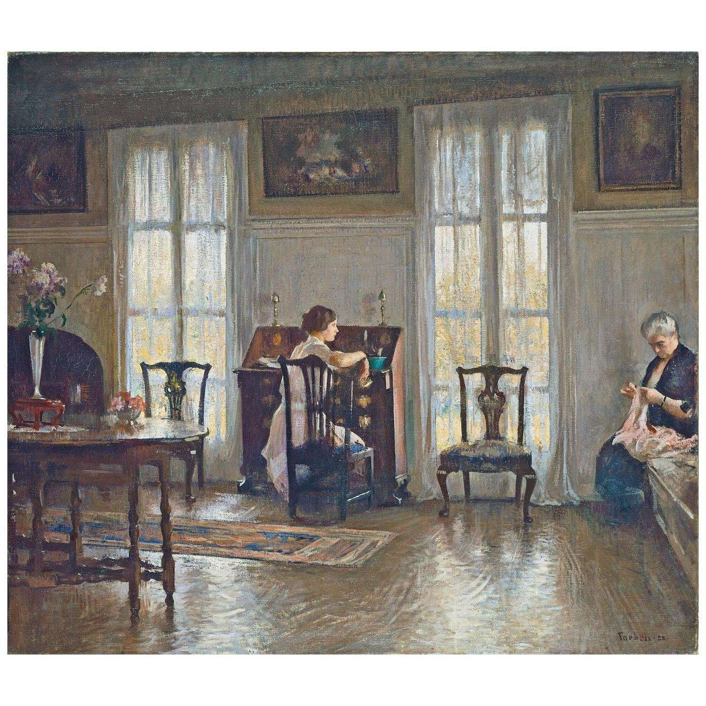  Edmund Tarbell. Mother and Mary. 1922. National Gallery of Art Washington