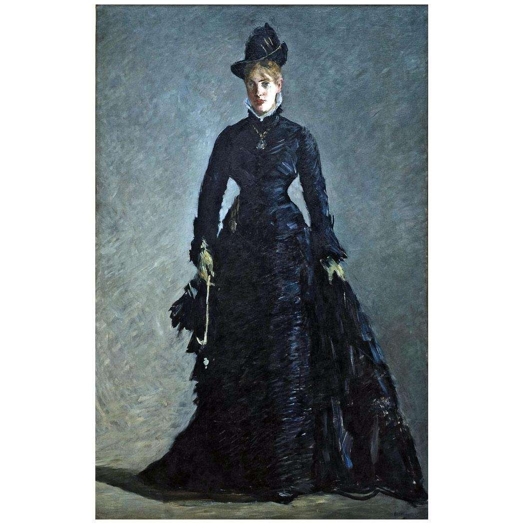  Edouard Manet. Parisien (Ellen Andree). 1876. Nationalgallery, Stockholm