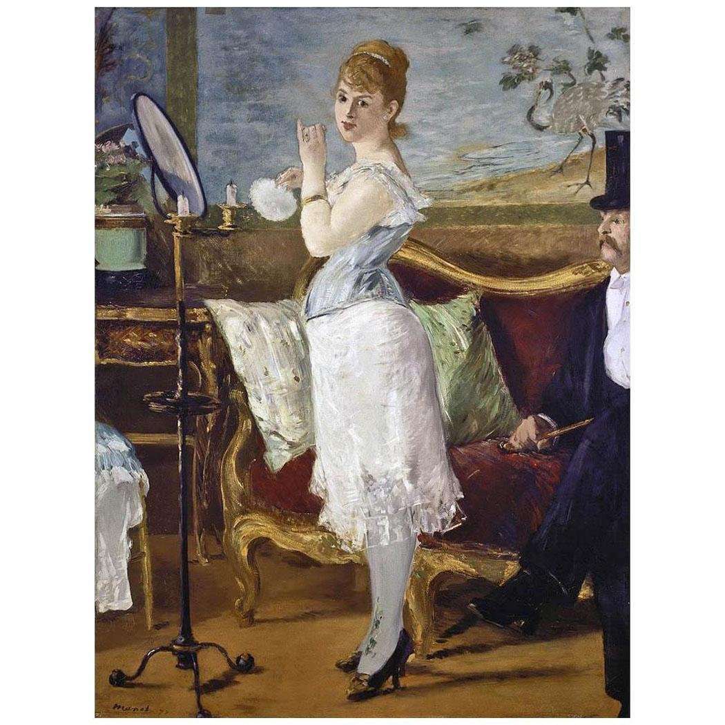  Edouard Manet. Nana. 1877. Kunsthalle, Hamburg