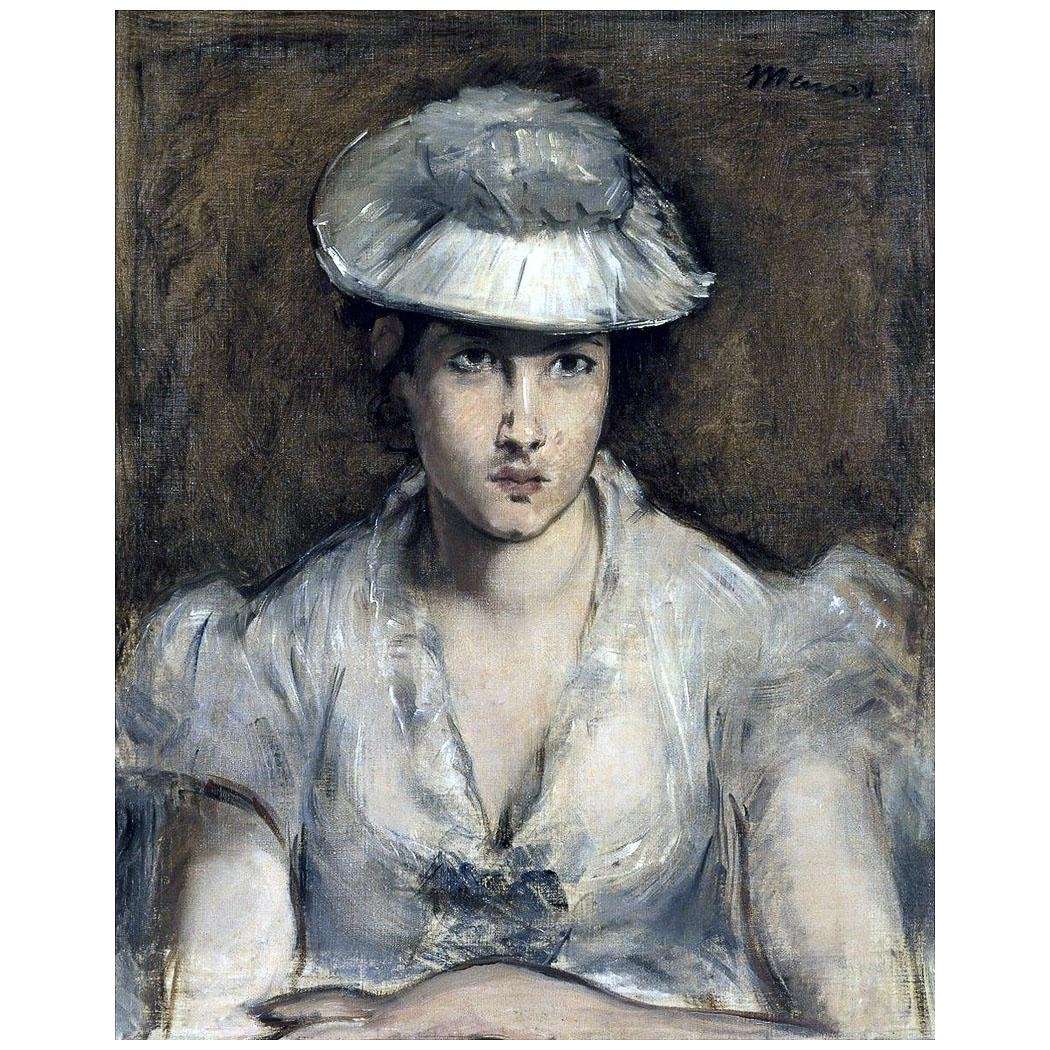 Edouard Manet. Portait de Marguerite Gauthier-Lathuille. 1879. MBALyon