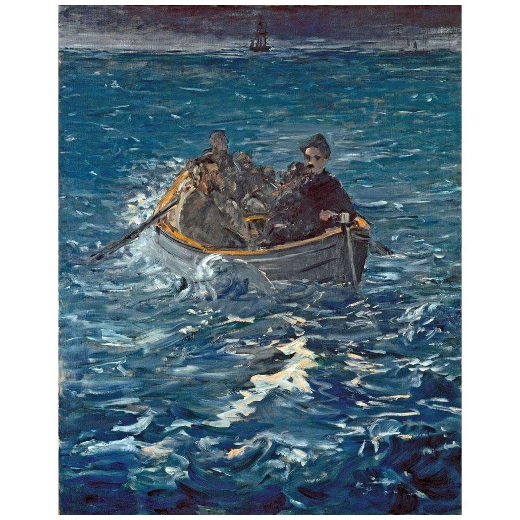  Edouard Manet. Levasion de Rochefort. 1881. Kunsthaus, Zurich