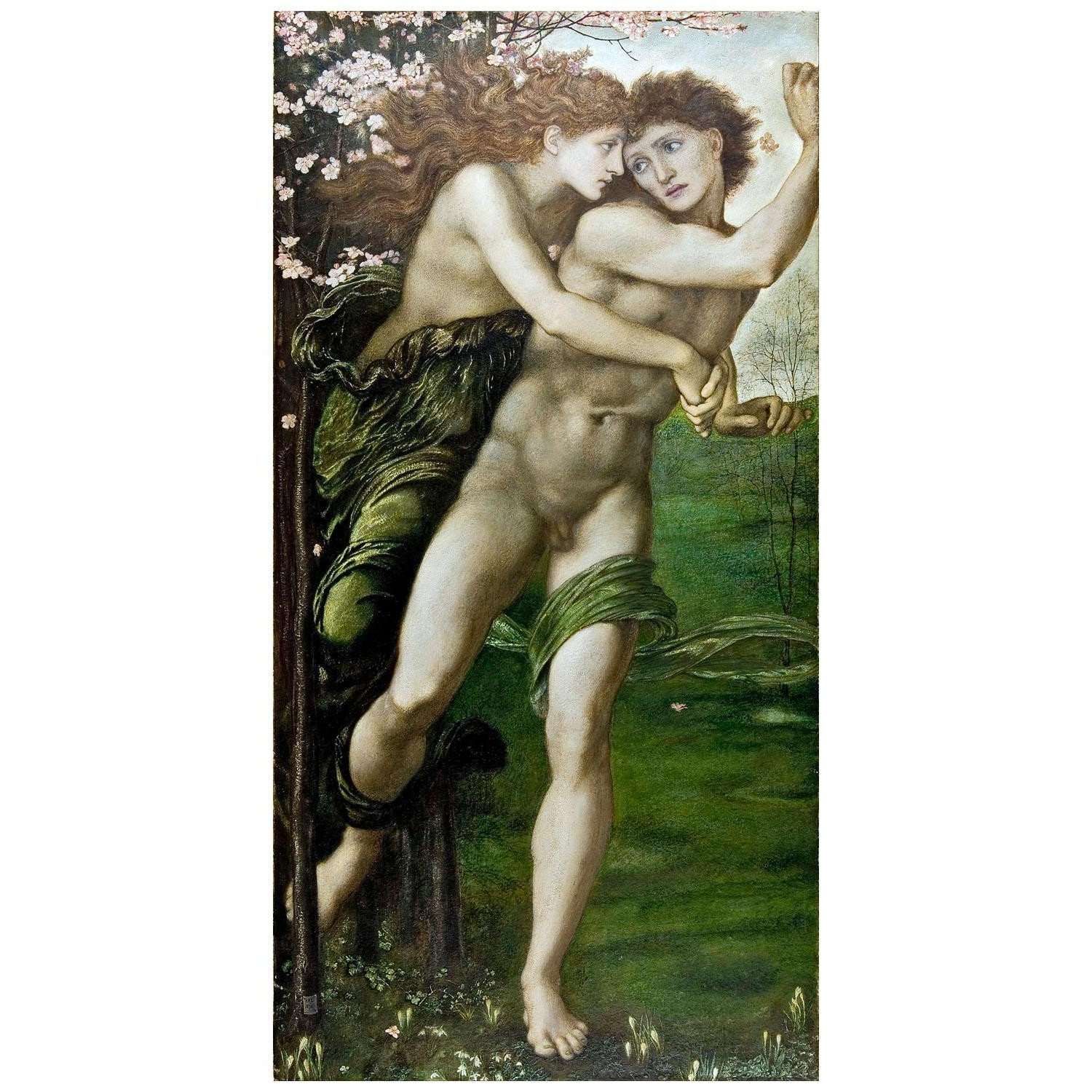  -Edward Burne-Jones. Phyllis and Demophoon. 1870. Birmingham Art Museum