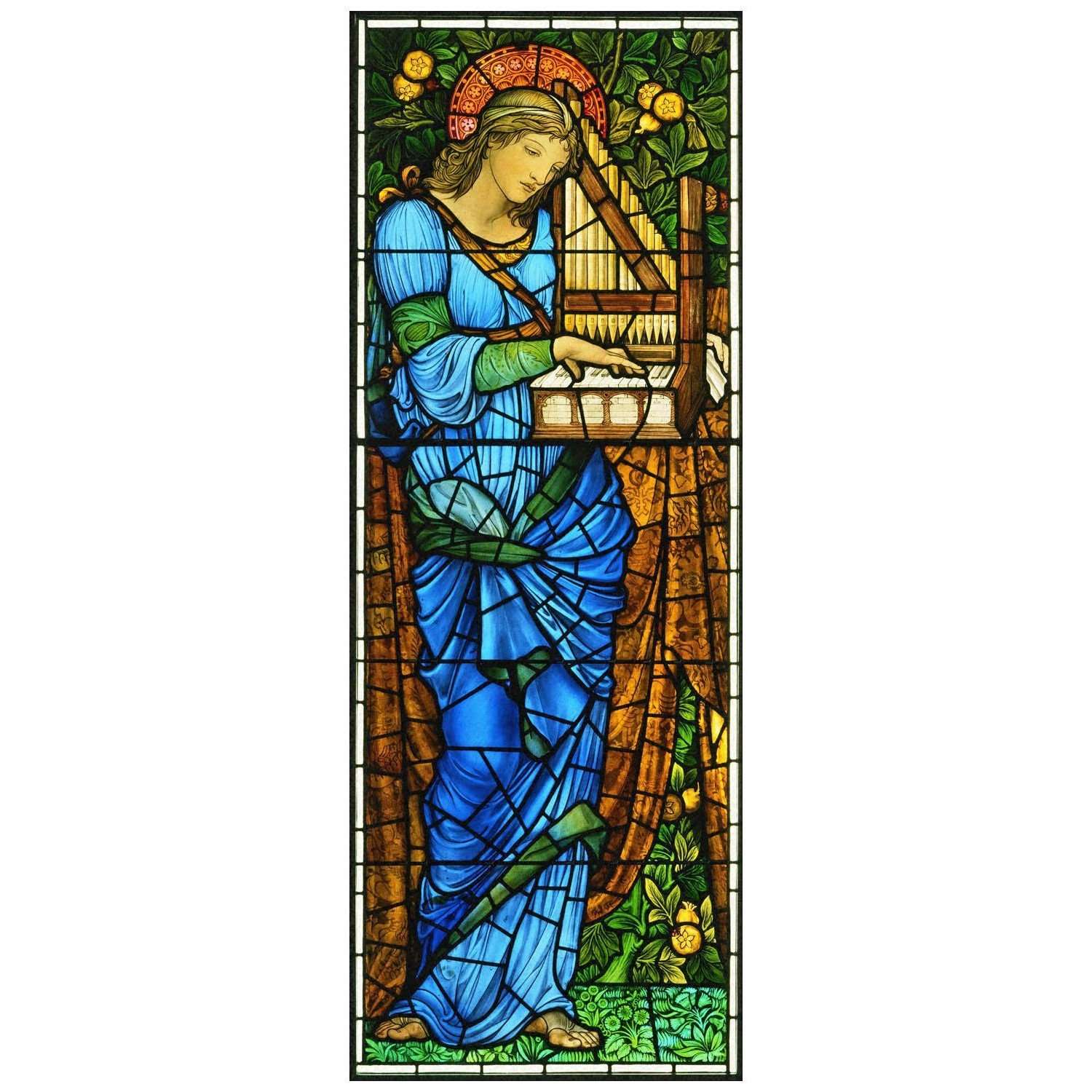  -Edward Burne-Jones. Saint Cecilia. 1871. Princeton University Art Museum