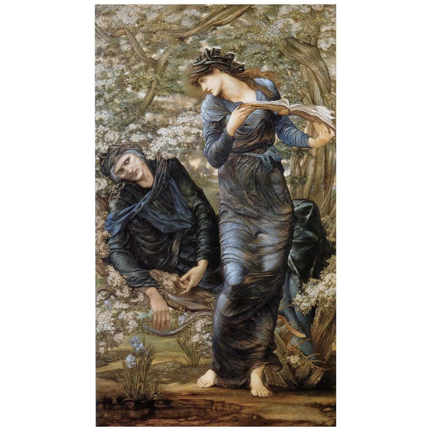  -Edward Burne-Jones. The Beguiling of Merlin. 1874. Lever Gallery Liverpool