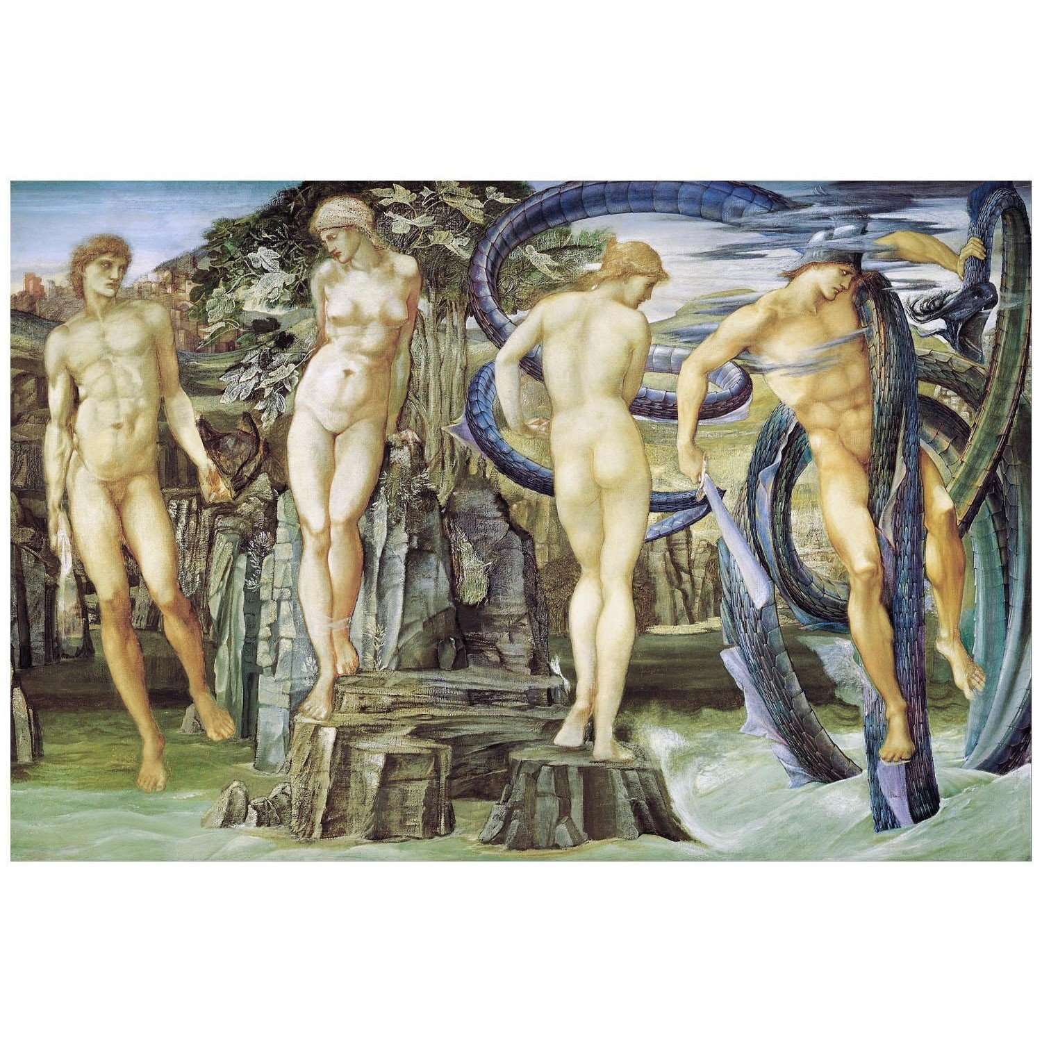  -Edward Burne-Jones. Perseus and Andromeda. 1876. AGSA Adelaide