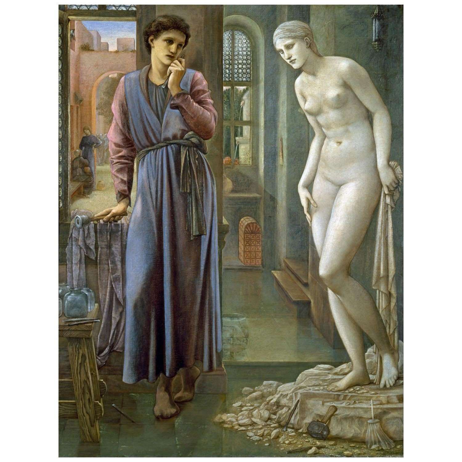  -Edward Burne-Jones. Pygmalion and the Image. 1878. Birmingham Art Museum
