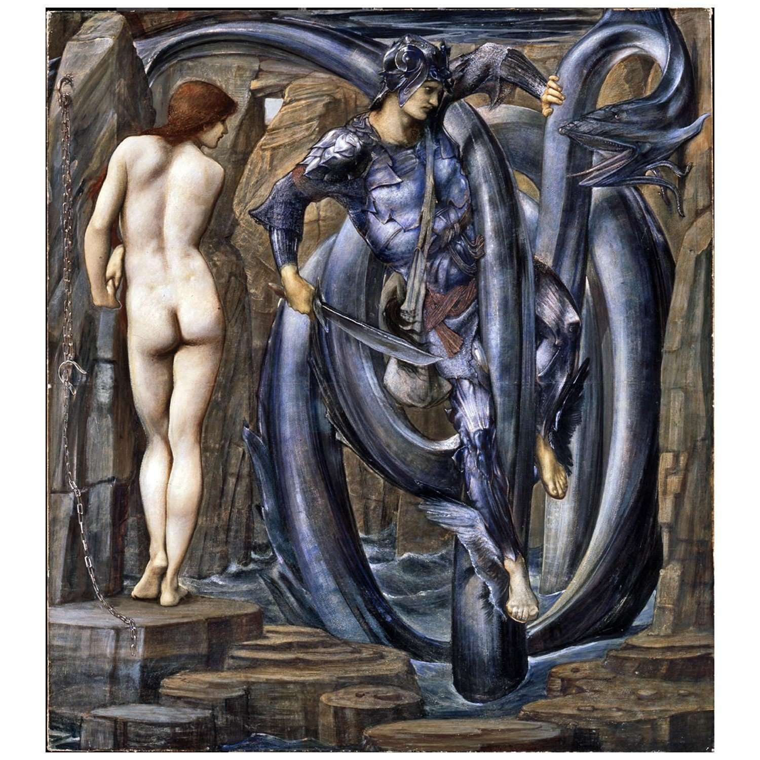  -Edward Burne-Jones. The Doom Fulfilled. 1888. Southampton City Gallery
