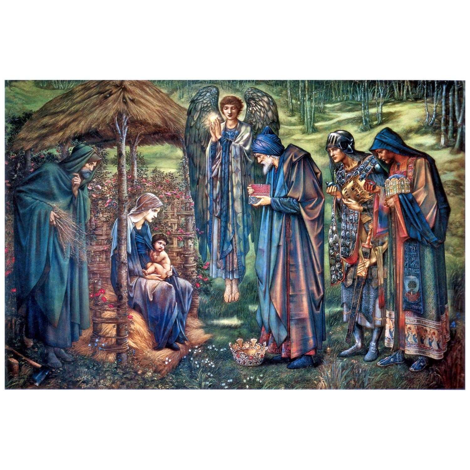  -Edward Burne-Jones. The Star of Bethlehem. 1890. Birmingham Art Museum