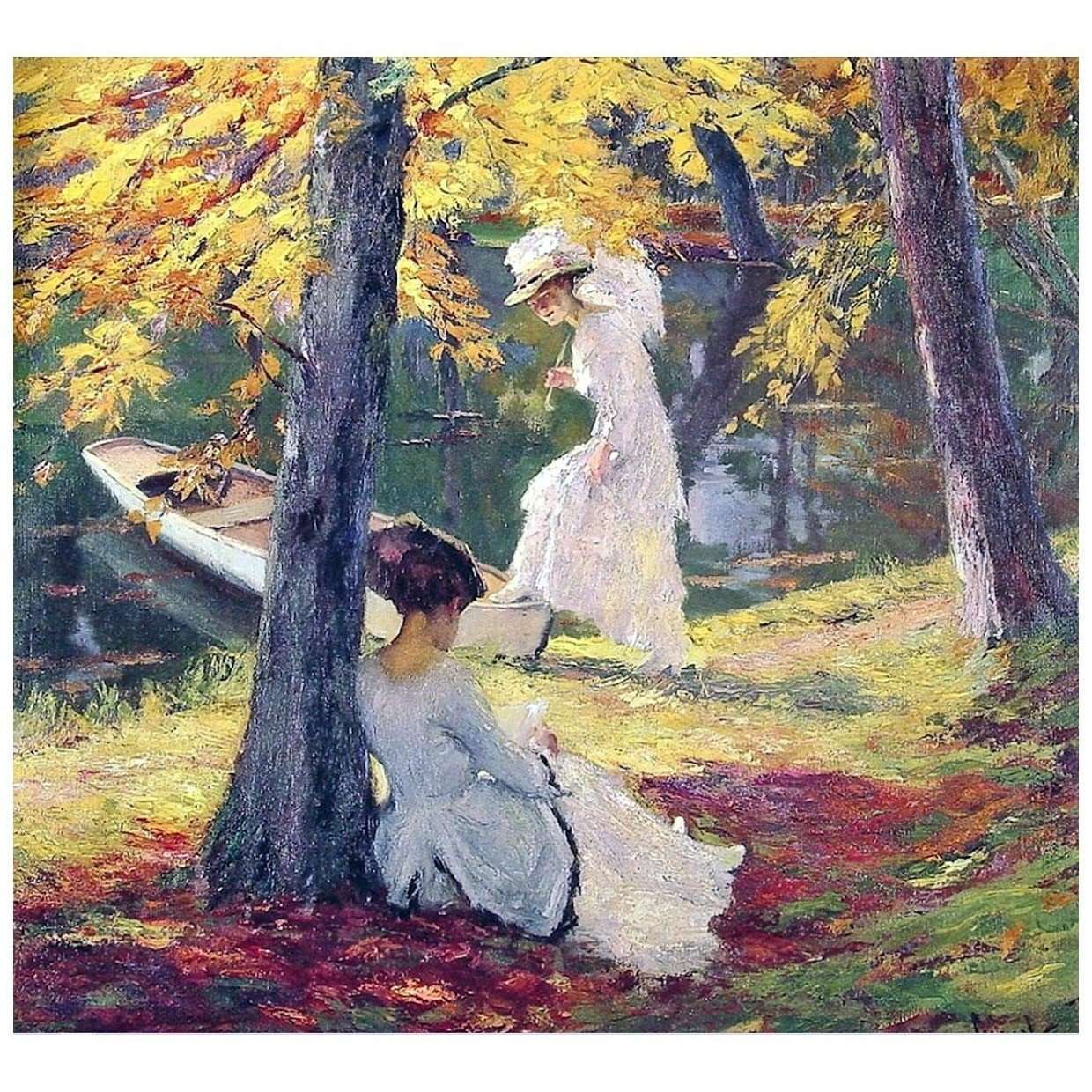  Edward Cucuel. Autumn Sun. 1913
