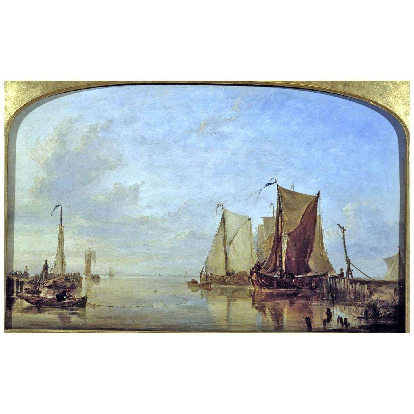  Edward William Cooke. Dutch Boats in Calm. 1843. Tate Britain London