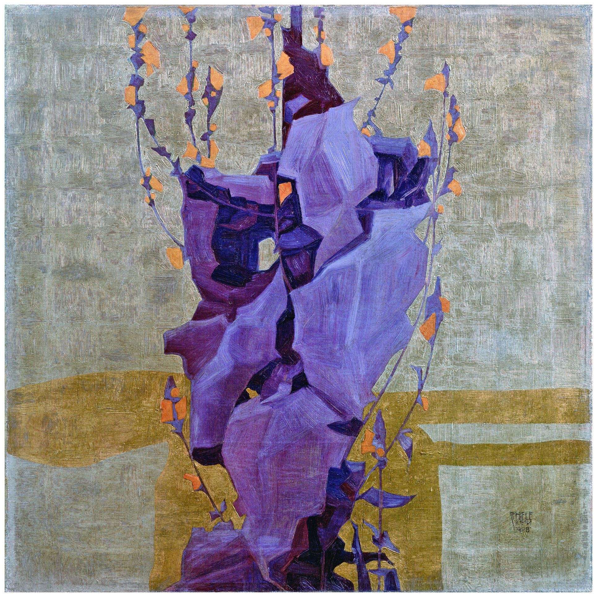  Egon Schiele. Blumen. 1908. Leopold Museum Wien