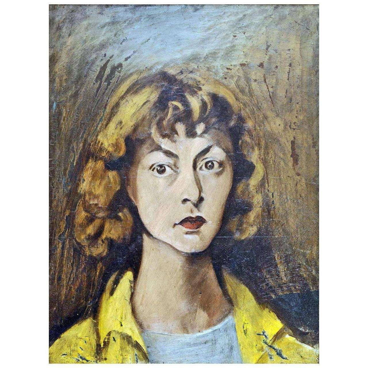    Elaine de Kooning. Self-portrait. 1942. National Portrait Gallery Washington